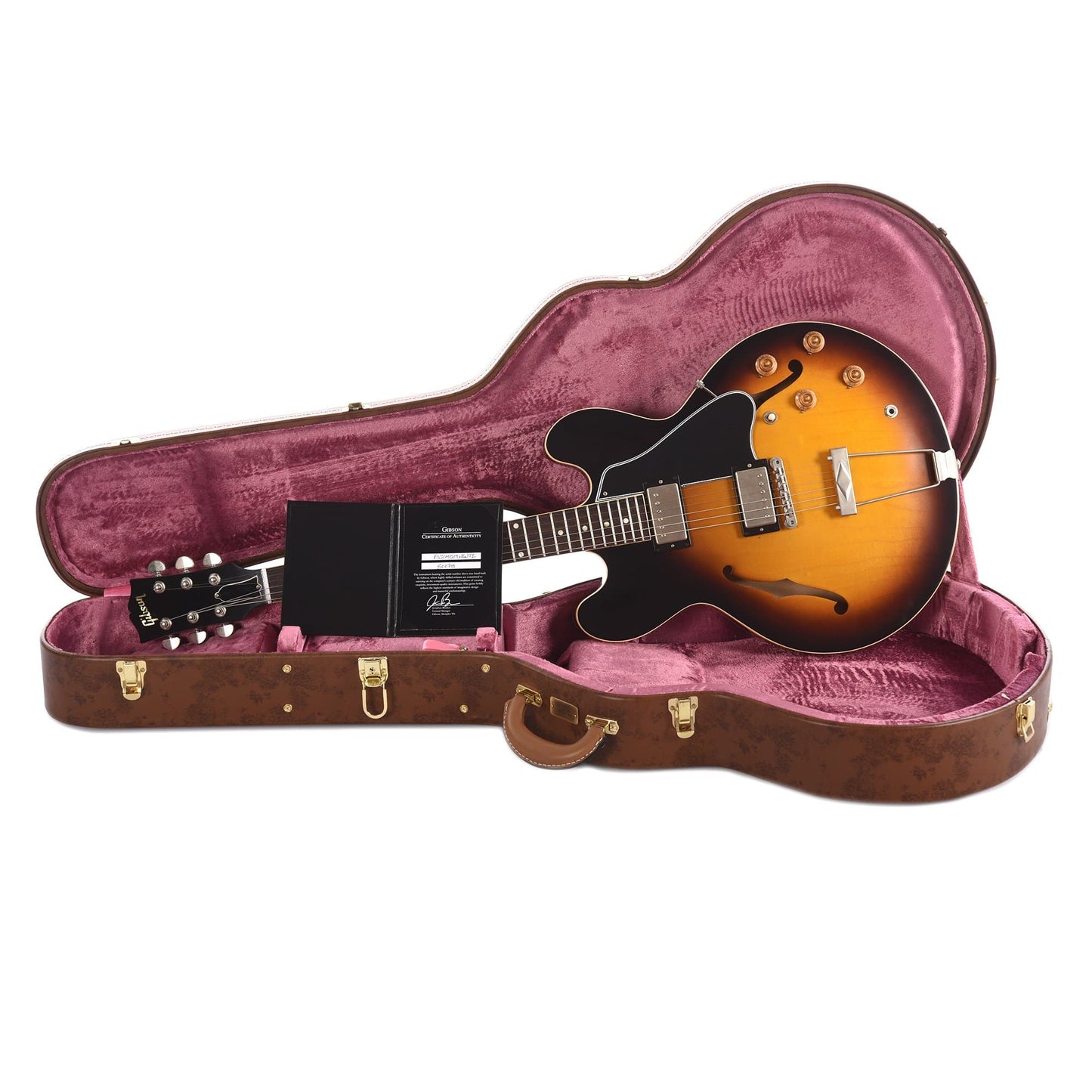 Gibson Memphis 2019 Limited MOD Series 1959 ES-330 Vintage Burst Trapeze Electric Guitars / Semi-Hollow