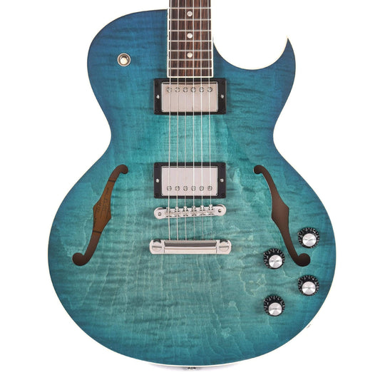 Gibson Memphis ES-235 Figured Aquamarine Electric Guitars / Semi-Hollow