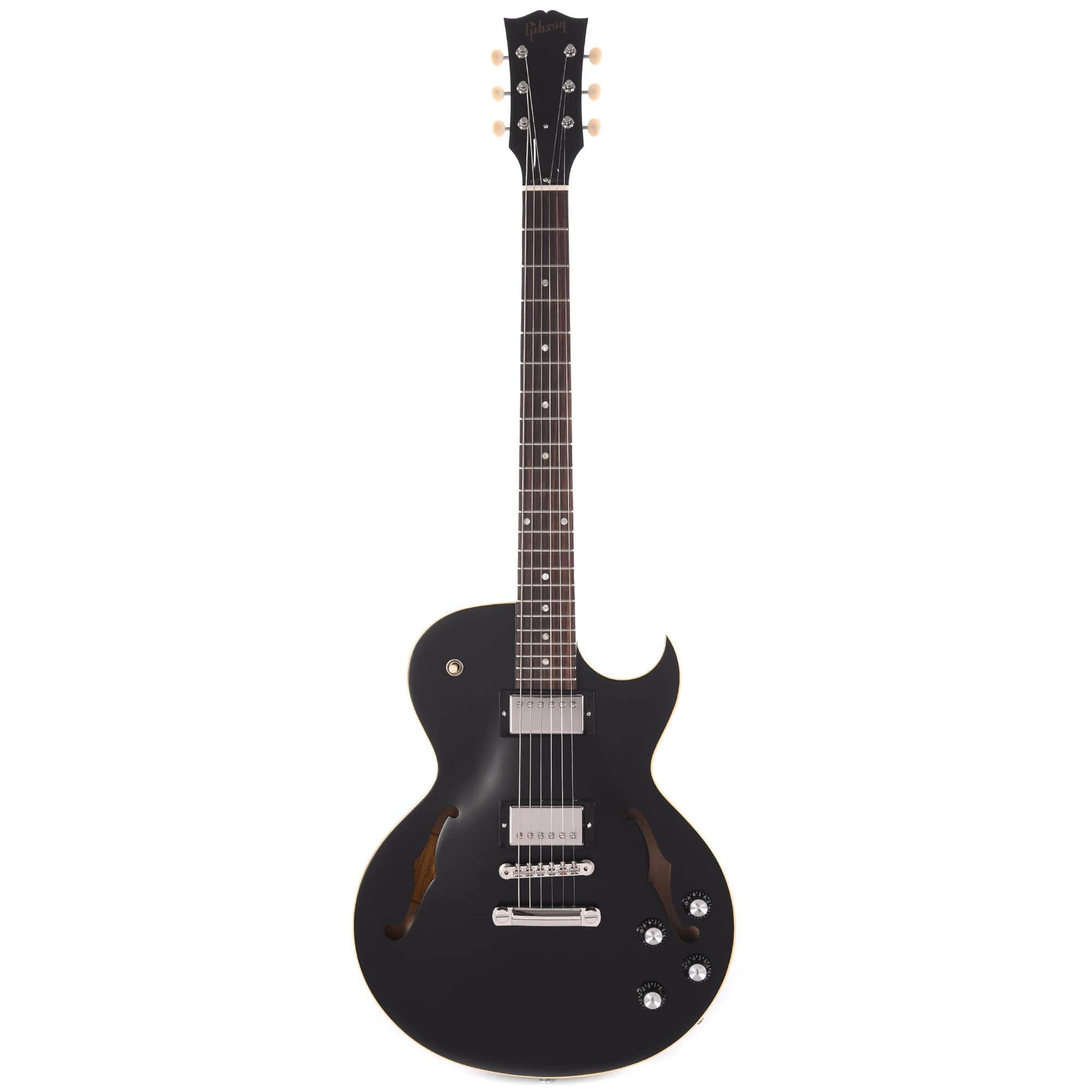 Gibson Memphis ES-235 Satin Ebony Electric Guitars / Semi-Hollow