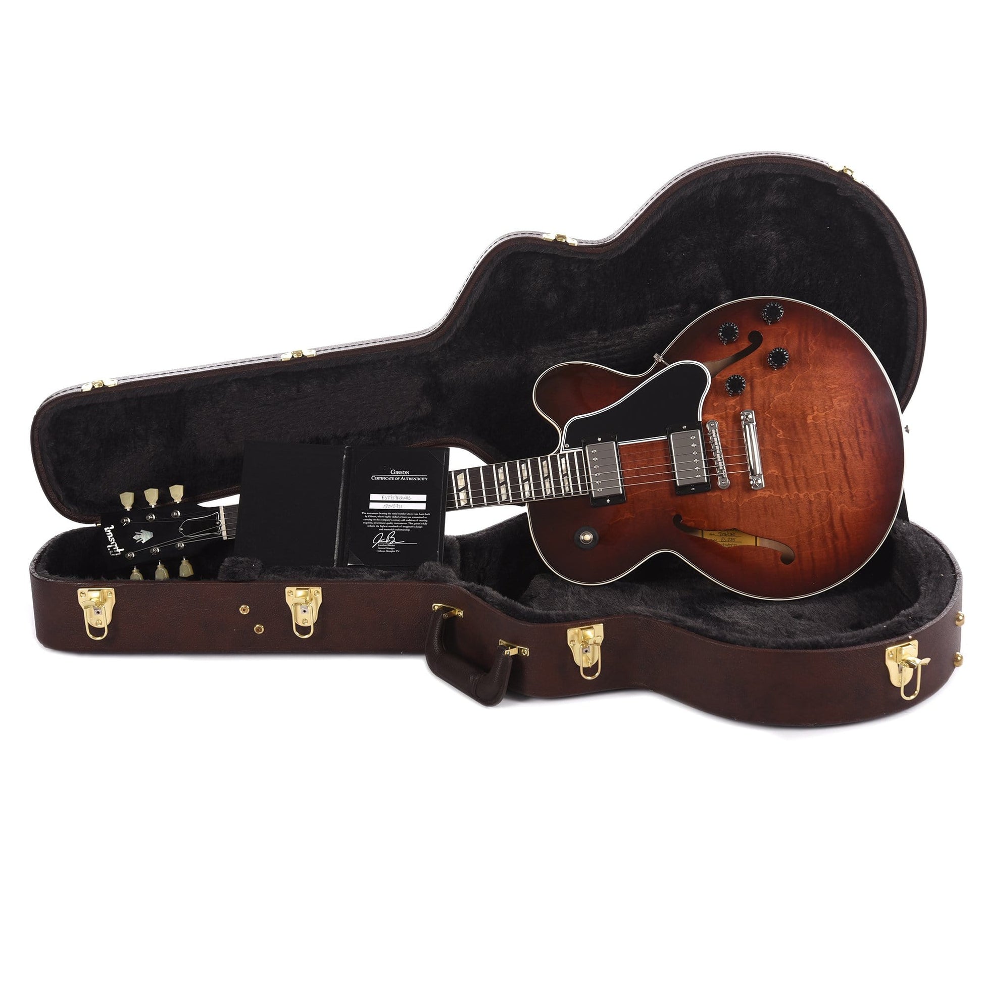 Gibson Memphis ES-275 Thinline Cherry Cola Electric Guitars / Semi-Hollow