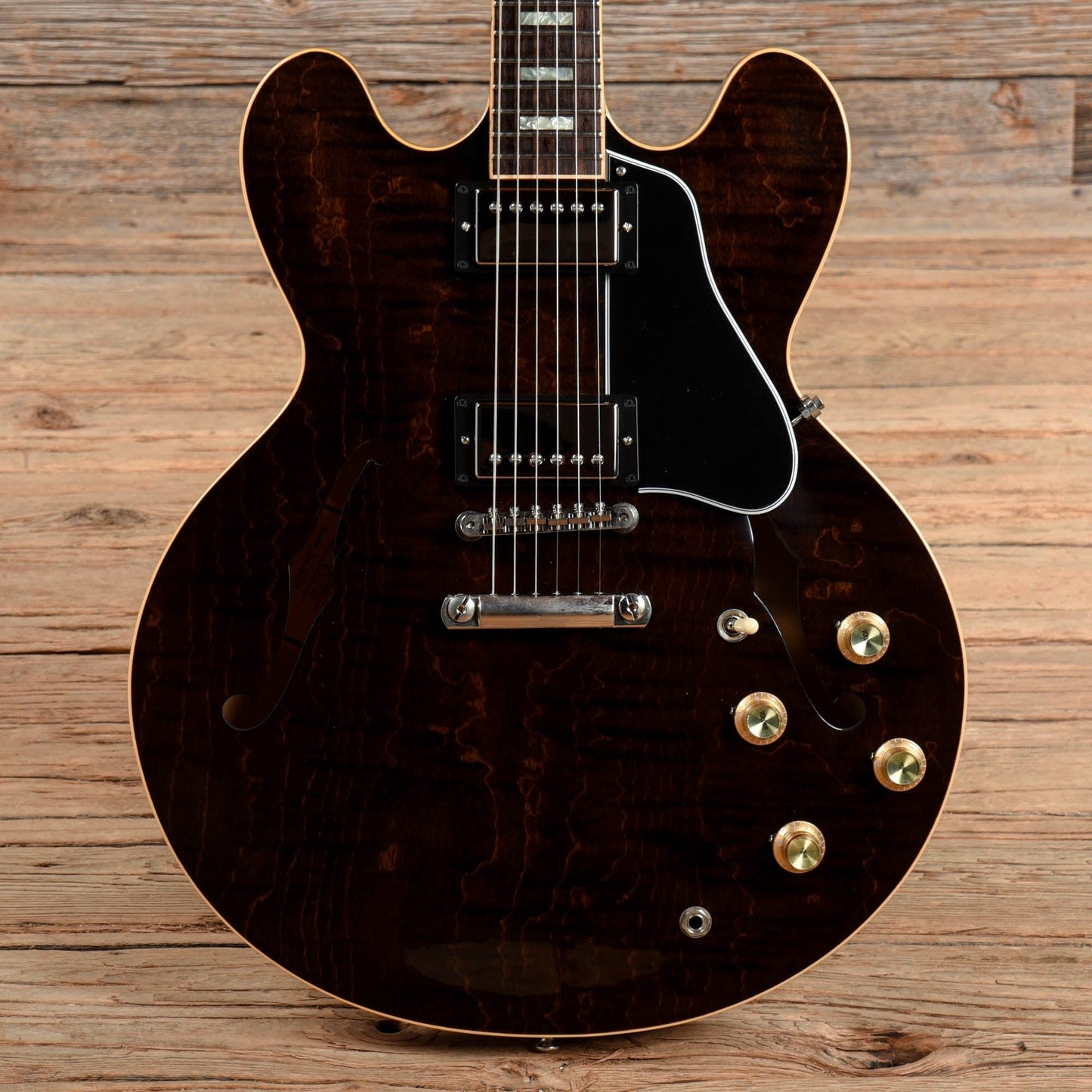 Gibson Memphis ES-335 Block Figured Walnut 2018 Electric Guitars / Semi-Hollow