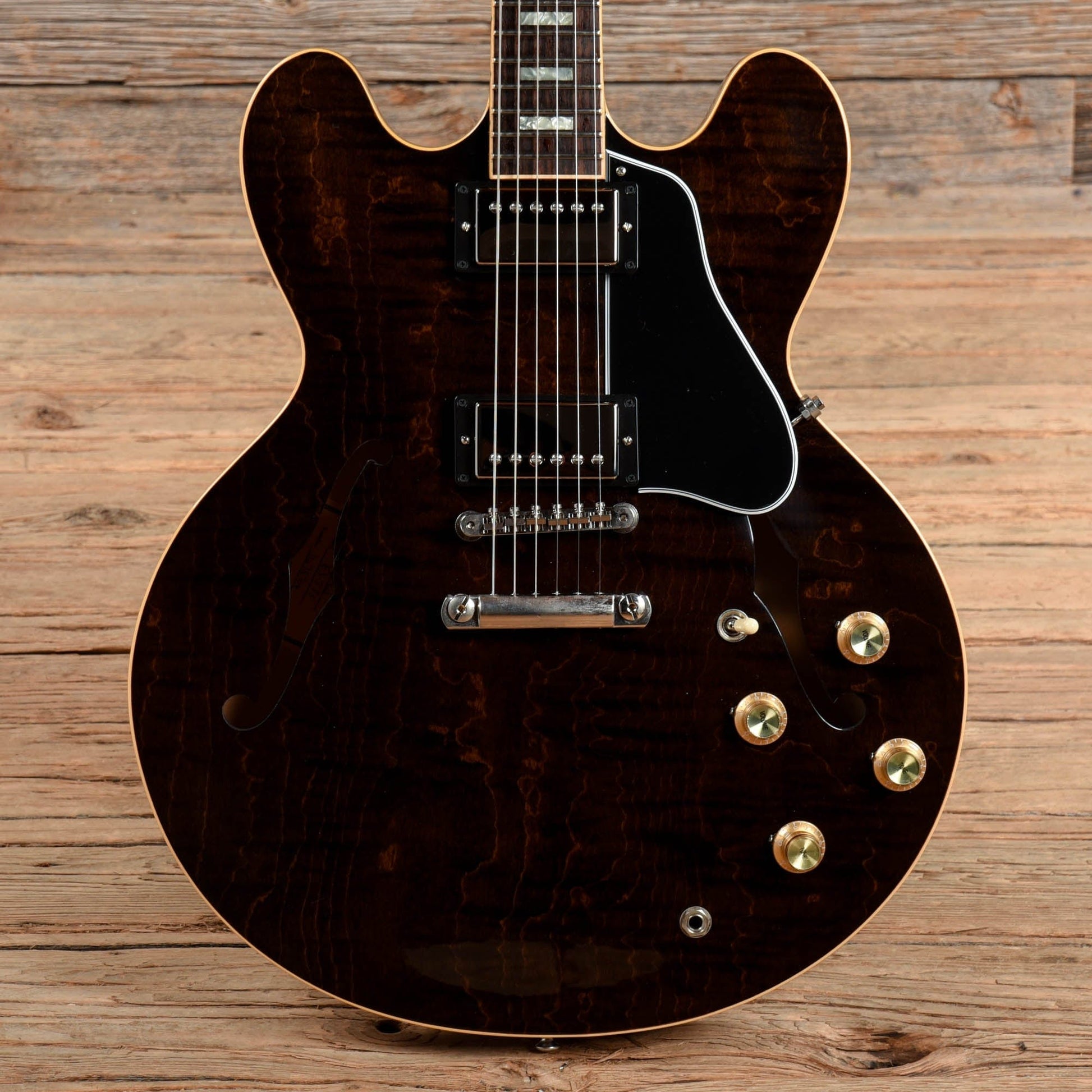 Gibson Memphis ES-335 Block Figured Walnut 2018 Electric Guitars / Semi-Hollow