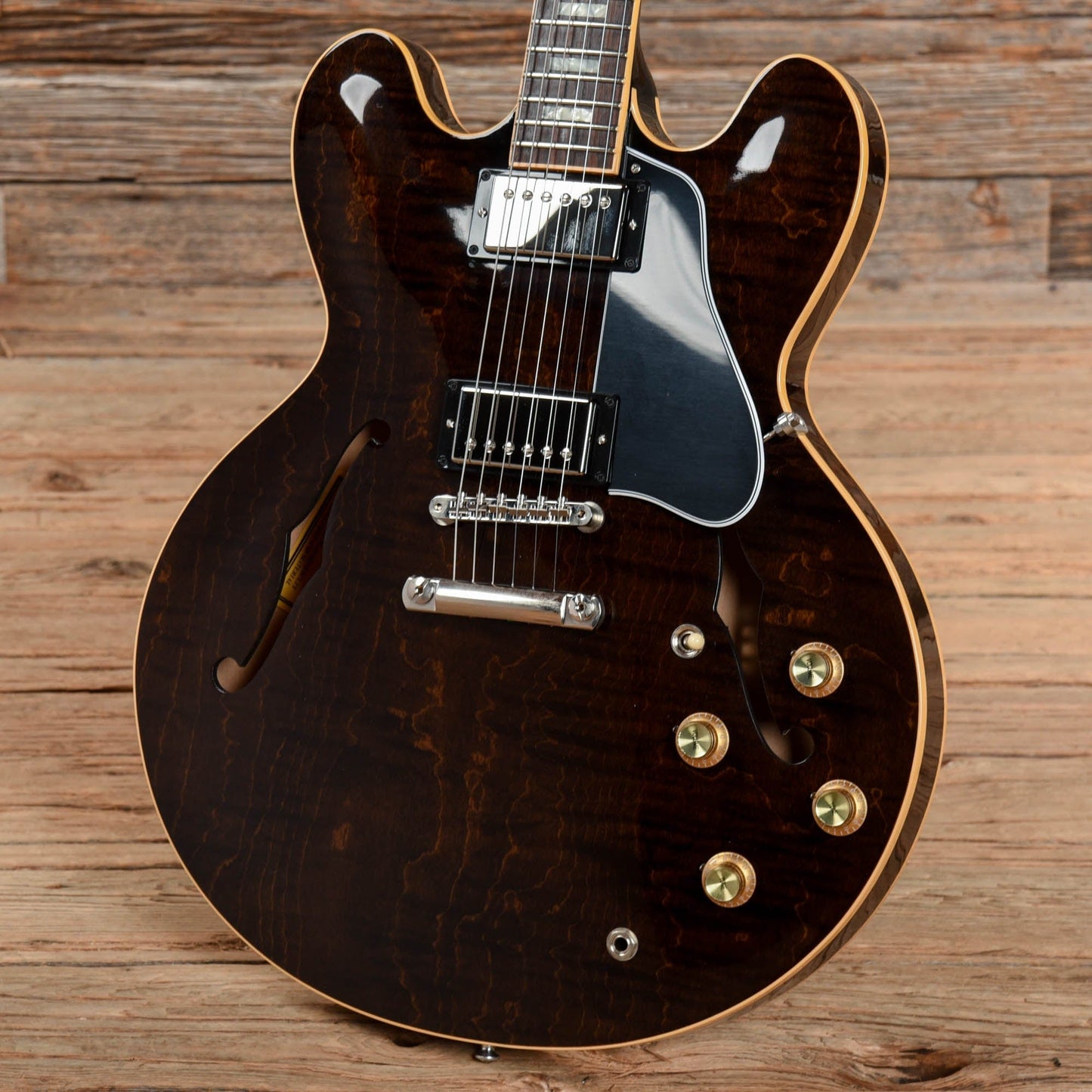 Gibson Memphis ES-335 Block Figured Walnut 2018 Electric Guitars / Semi-Hollow