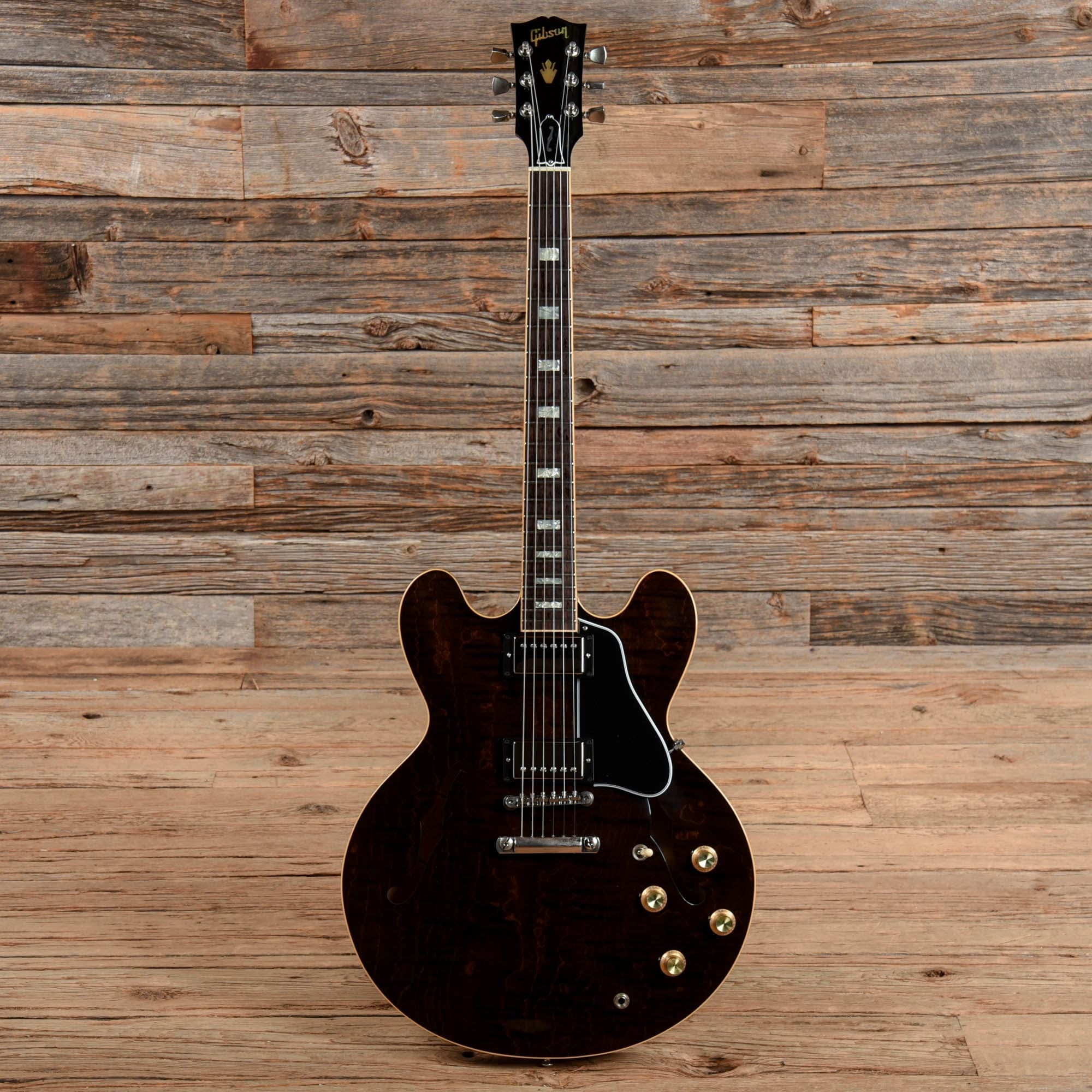 Gibson Memphis ES-335 Block Figured Walnut 2018 Electric Guitars / Semi-Hollow