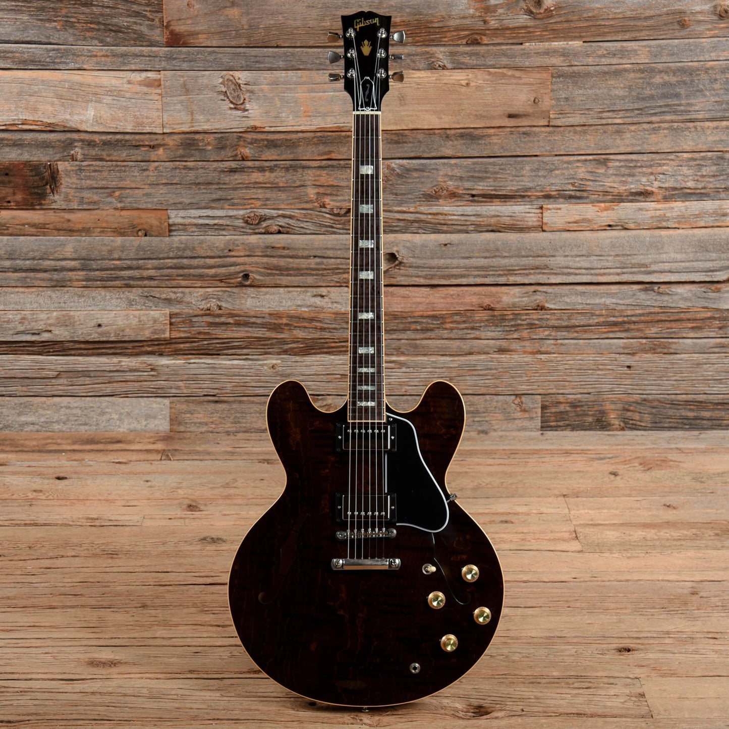 Gibson Memphis ES-335 Block Figured Walnut 2018 Electric Guitars / Semi-Hollow