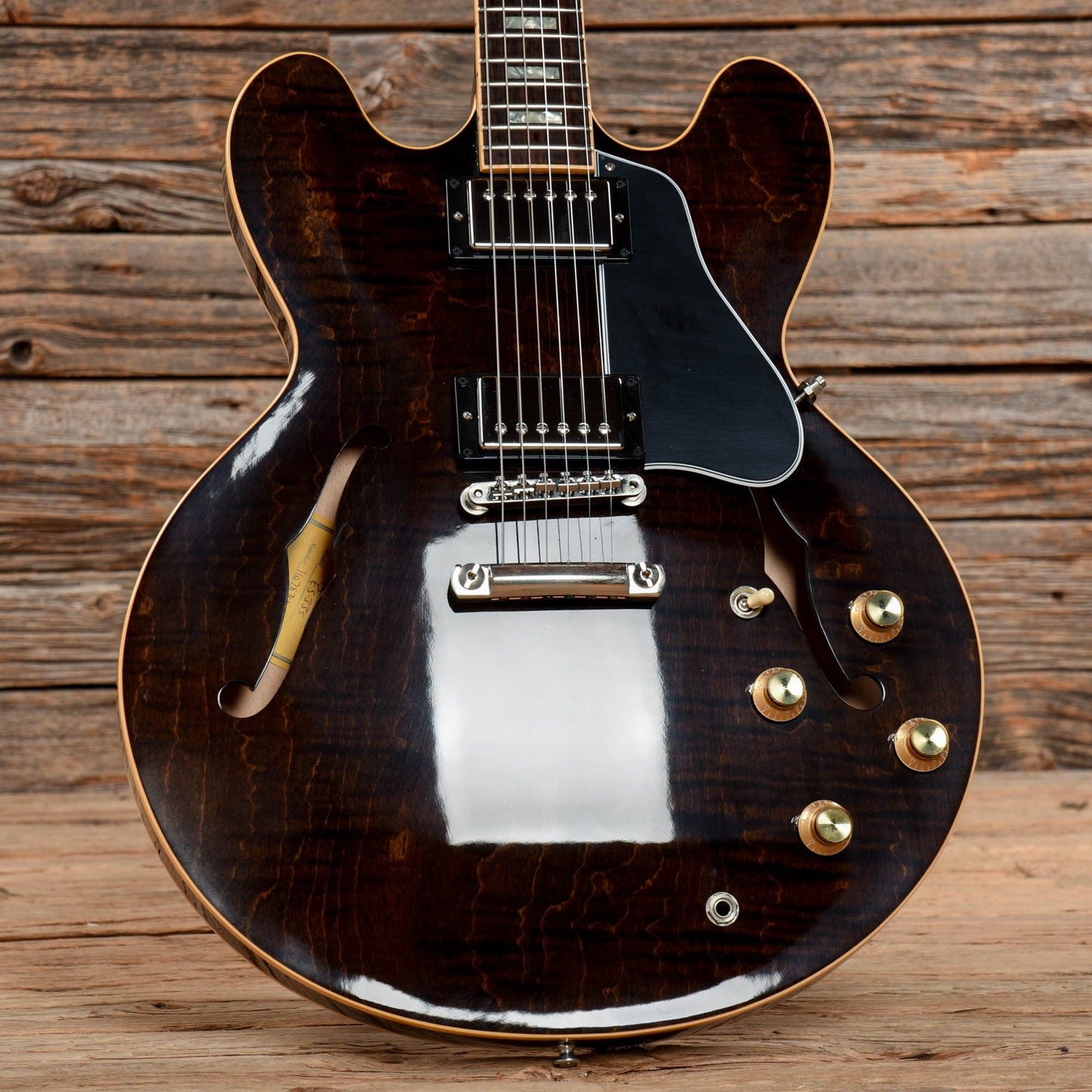 Gibson Memphis ES-335 Block Figured Walnut 2018 Electric Guitars / Semi-Hollow