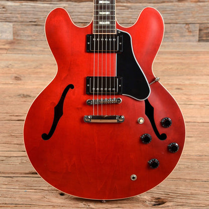 Gibson Memphis ES-335 Block Satin Cherry 2016 Electric Guitars / Semi-Hollow