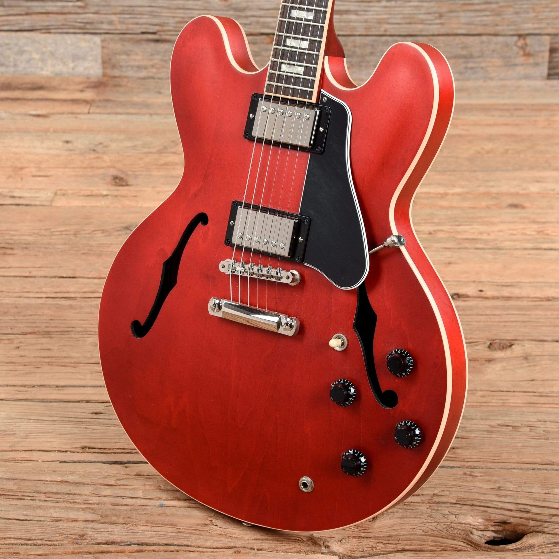 Gibson Memphis ES-335 Block Satin Cherry 2016 Electric Guitars / Semi-Hollow