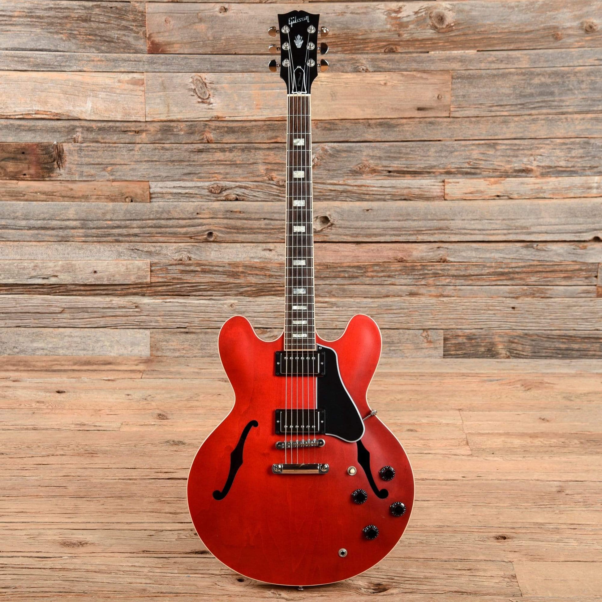 Gibson Memphis ES-335 Block Satin Cherry 2016 Electric Guitars / Semi-Hollow