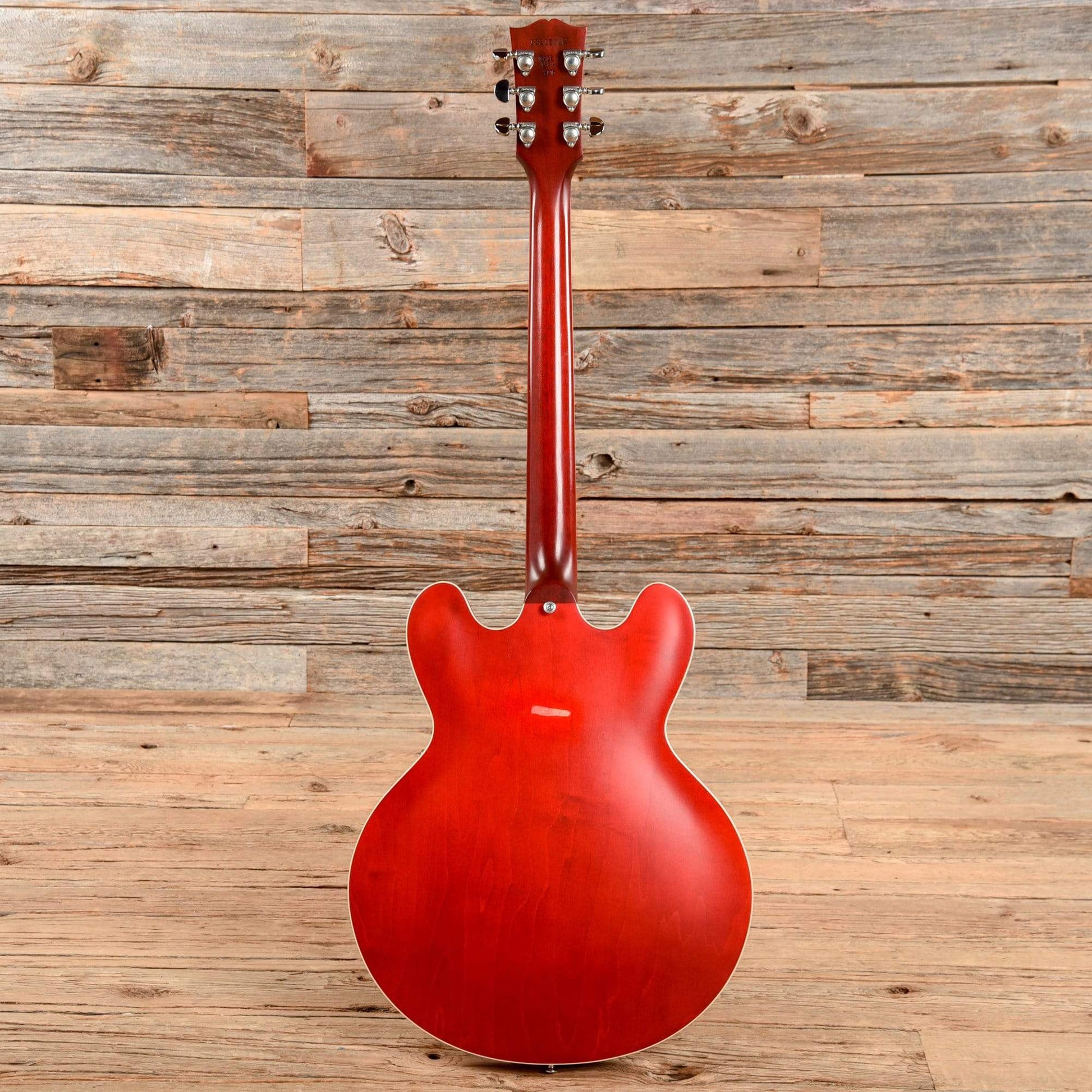 Gibson Memphis ES-335 Block Satin Cherry 2016 Electric Guitars / Semi-Hollow