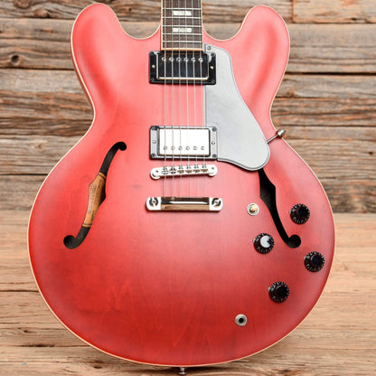 Gibson Memphis ES-335 Block Satin Cherry 2016 Electric Guitars / Semi-Hollow