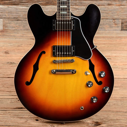 Gibson Memphis ES-335 Block Satin Sunset Burst 2016 Electric Guitars / Semi-Hollow