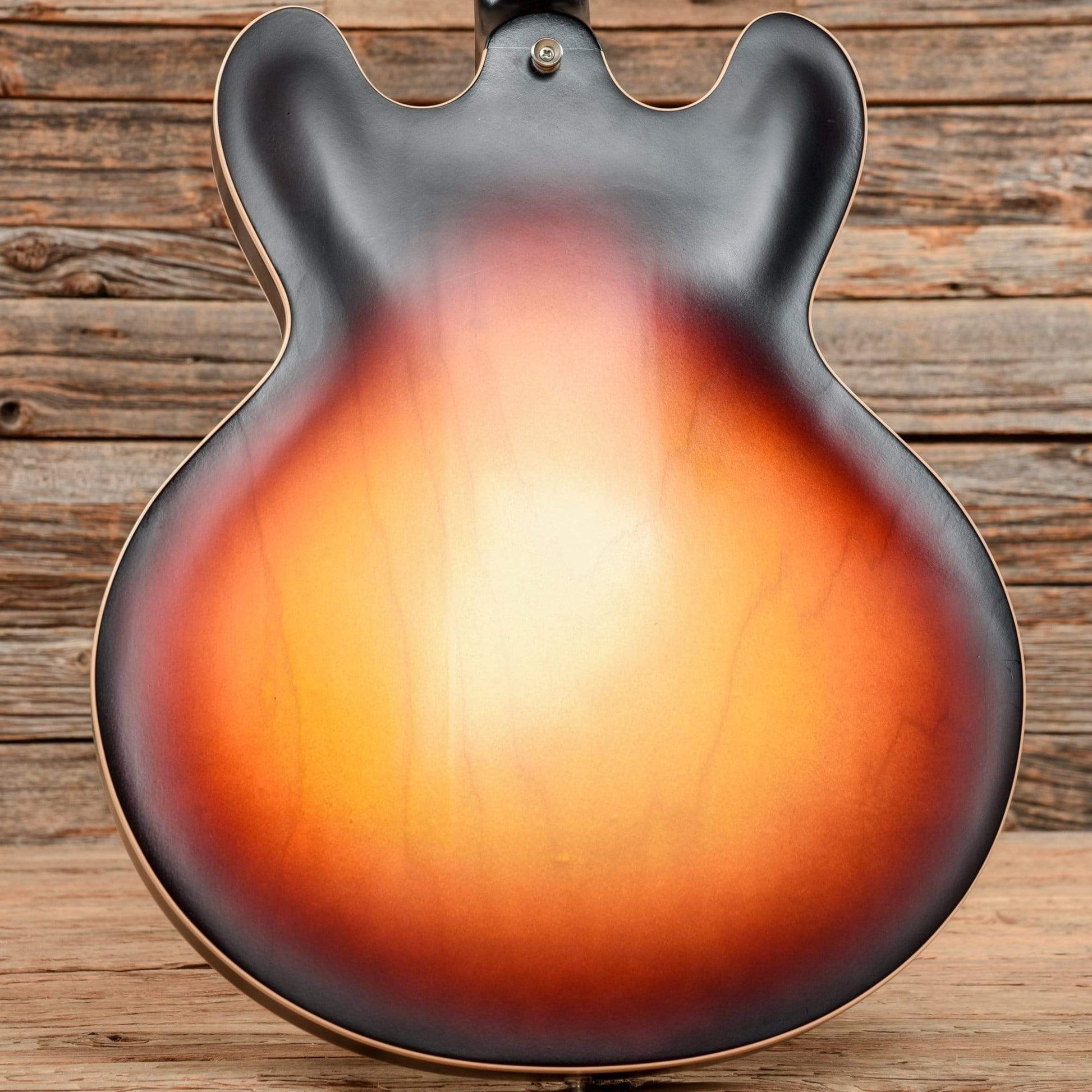Gibson Memphis ES-335 Block Satin Sunset Burst 2016 Electric Guitars / Semi-Hollow