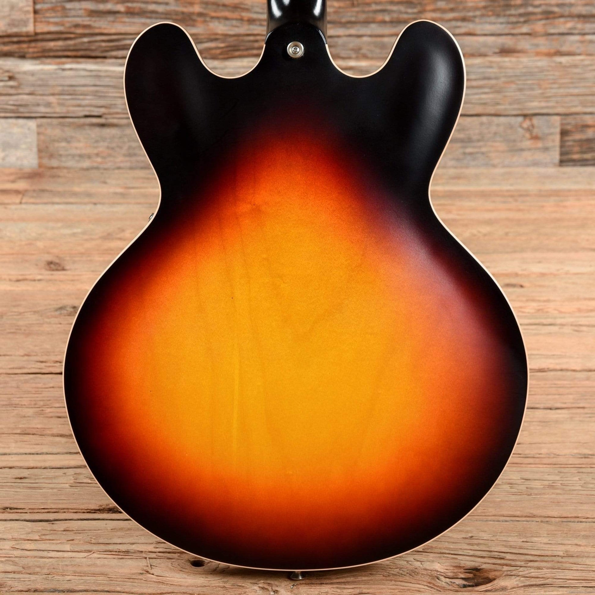 Gibson Memphis ES-335 Block Satin Sunset Burst 2016 Electric Guitars / Semi-Hollow