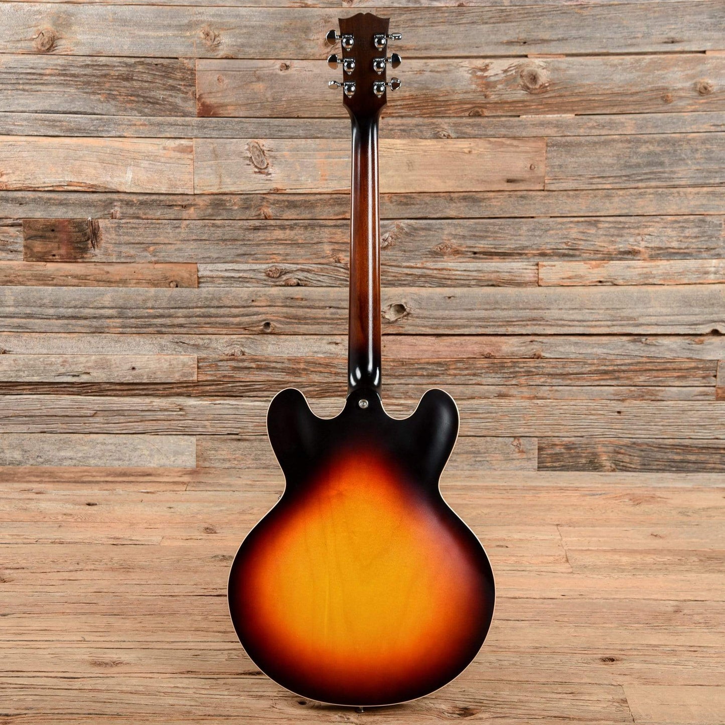 Gibson Memphis ES-335 Block Satin Sunset Burst 2016 Electric Guitars / Semi-Hollow