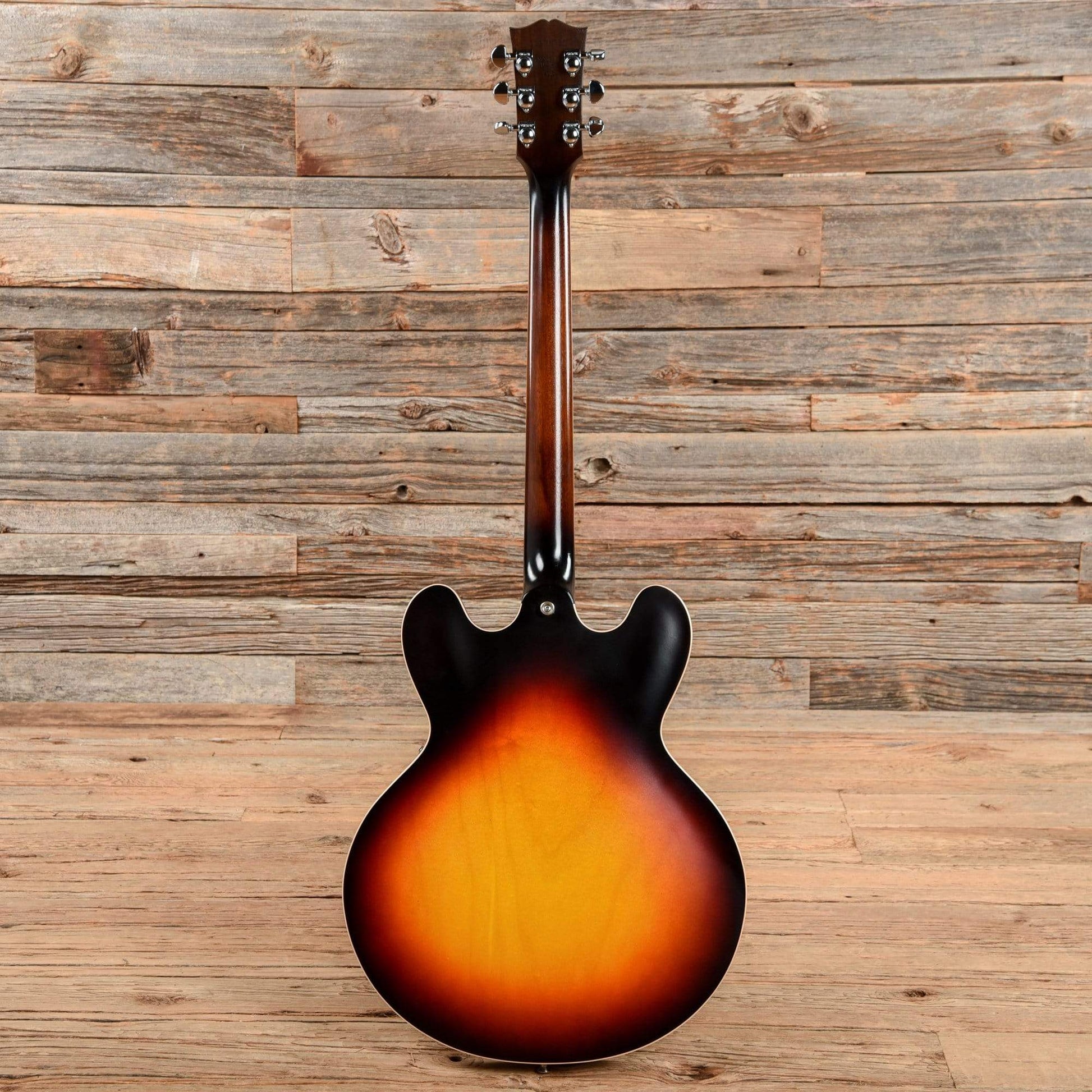 Gibson Memphis ES-335 Block Satin Sunset Burst 2016 Electric Guitars / Semi-Hollow