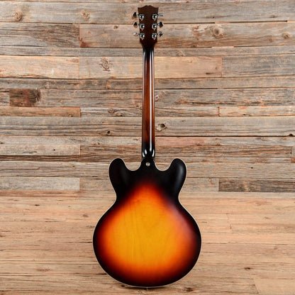 Gibson Memphis ES-335 Block Satin Sunset Burst 2016 Electric Guitars / Semi-Hollow