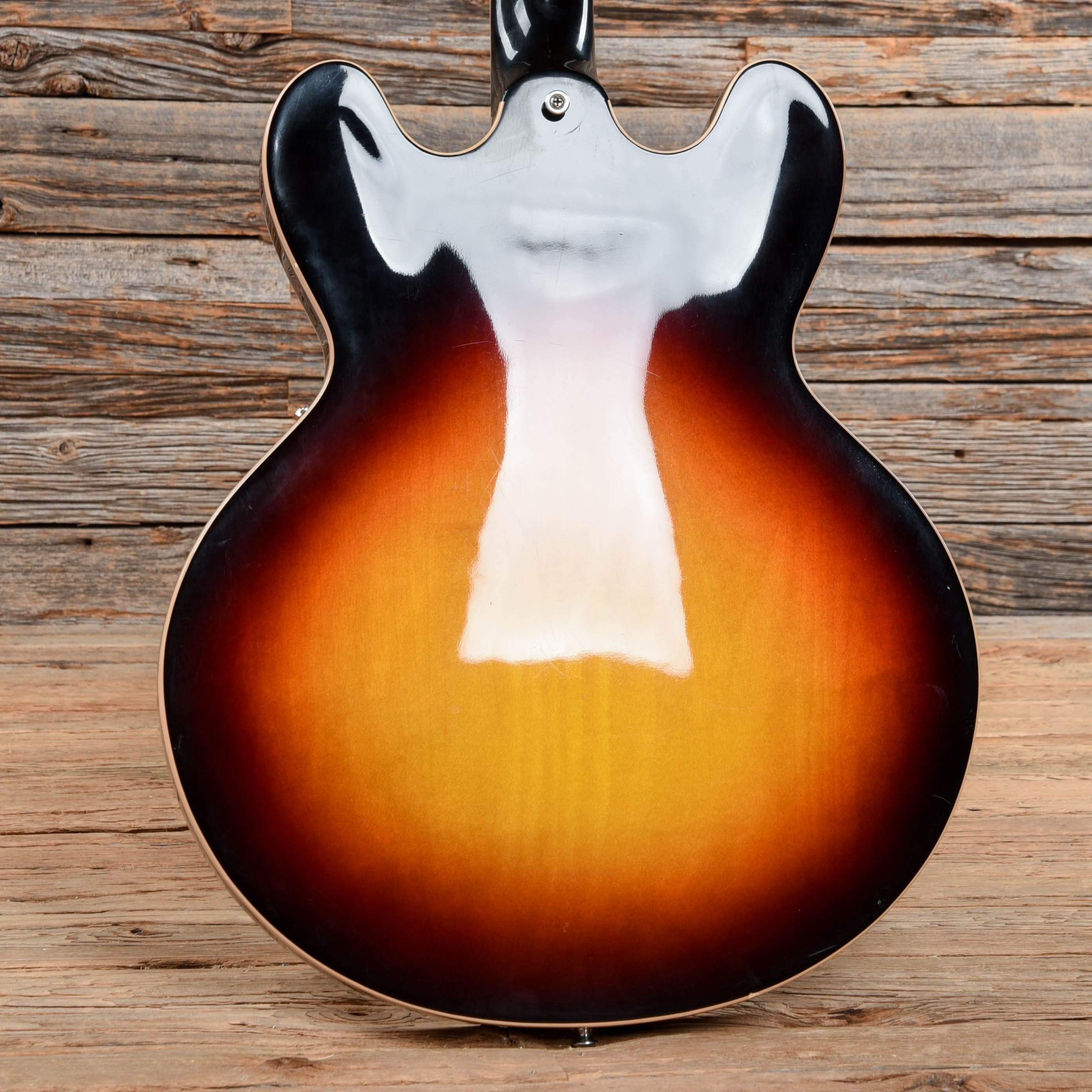 Gibson Memphis ES-335 Block Sunset Burst 2015 Electric Guitars / Semi-Hollow