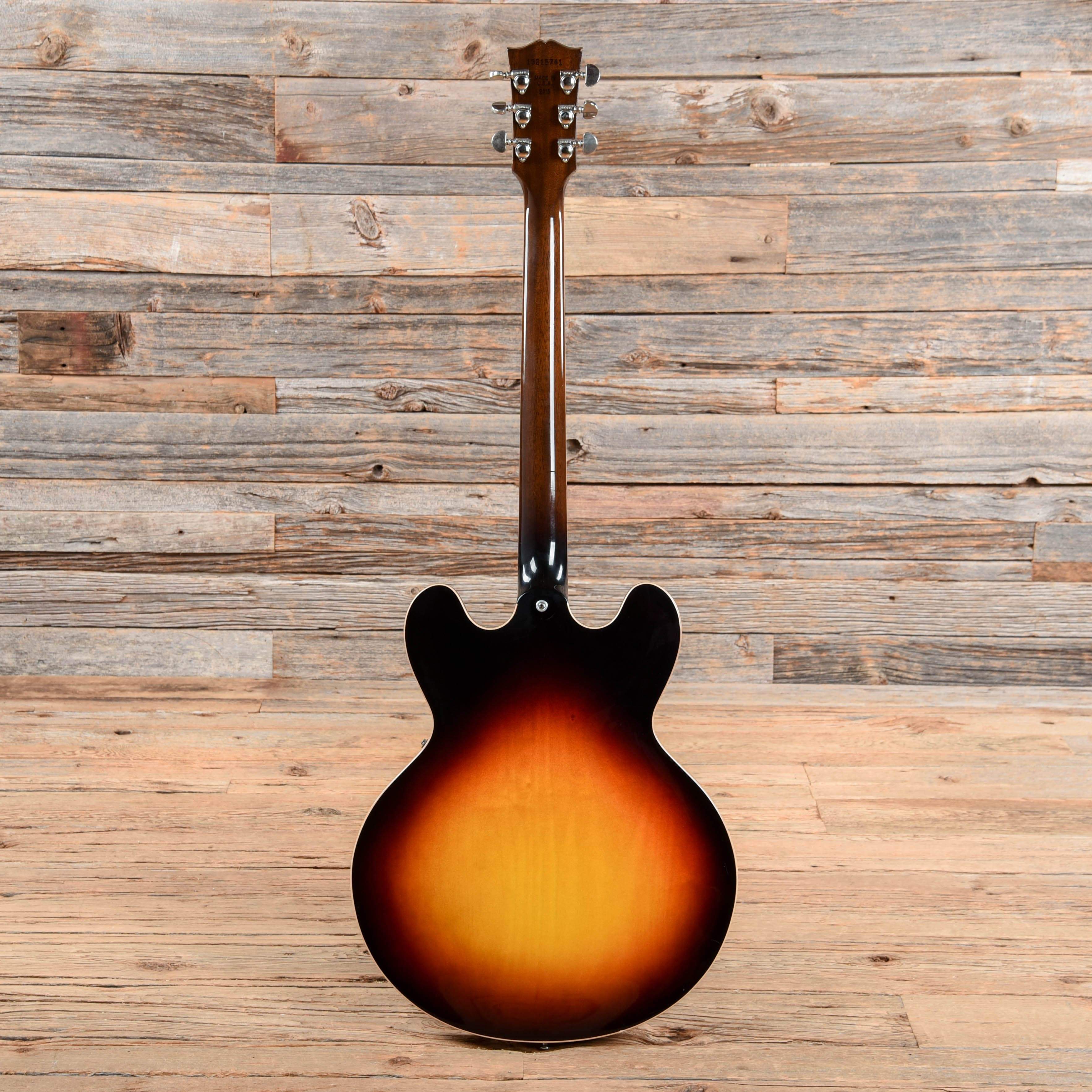 Gibson Memphis ES-335 Block Sunset Burst 2015 Electric Guitars / Semi-Hollow