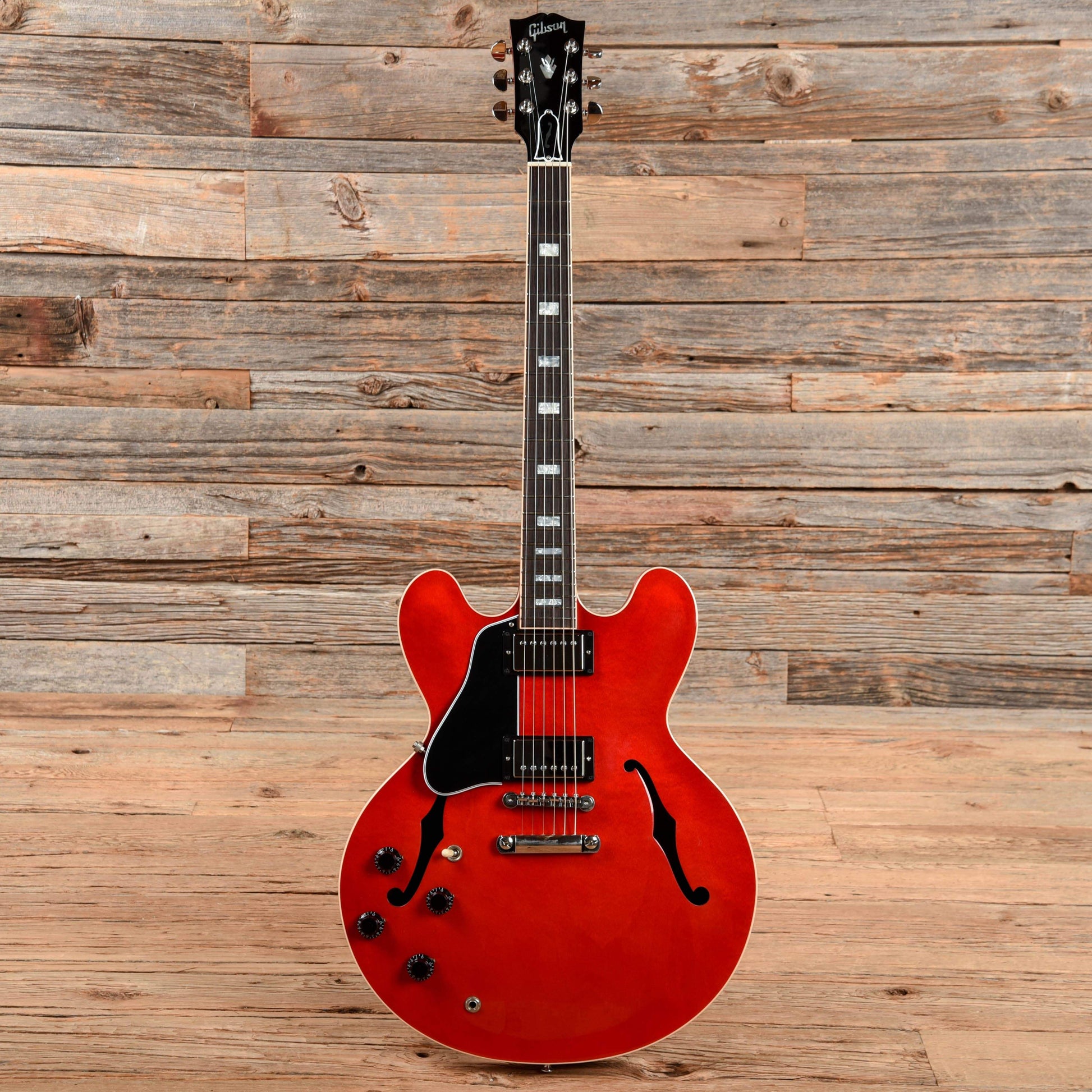 Gibson Memphis ES-335 Cherry 2015 LEFTY Electric Guitars / Semi-Hollow