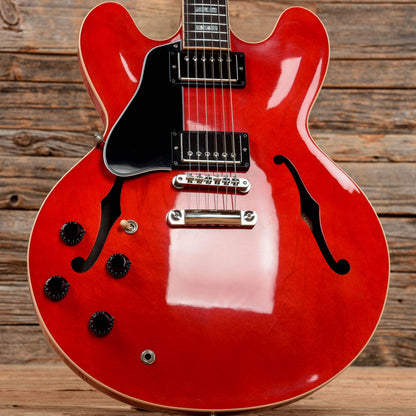 Gibson Memphis ES-335 Cherry 2015 LEFTY Electric Guitars / Semi-Hollow