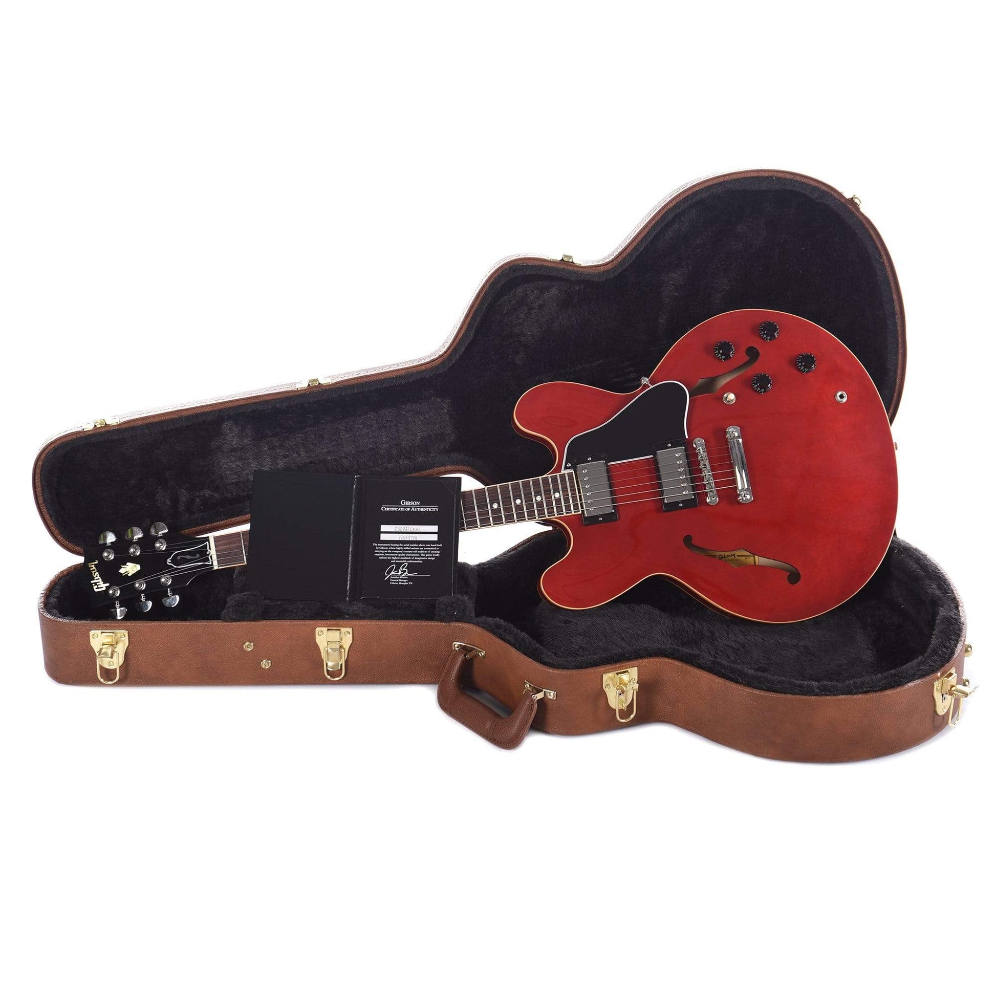 Gibson Memphis ES-335 Dot Antique Faded Cherry Electric Guitars / Semi-Hollow