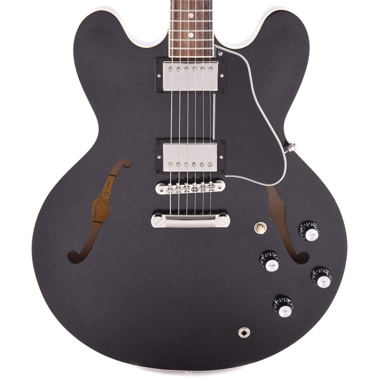 Gibson Memphis ES-335 Dot Graphite Metallic Electric Guitars / Semi-Hollow