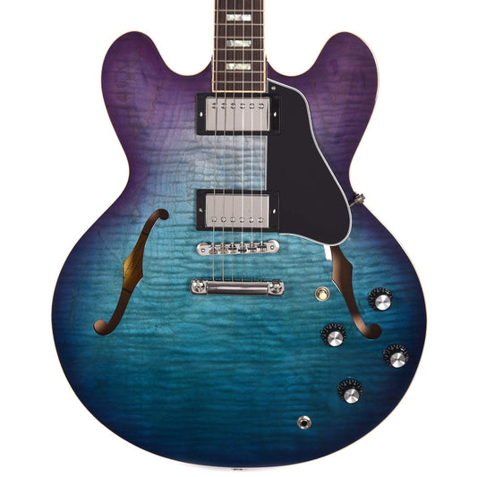 Gibson Memphis ES-335 Figured Blueberry Burst Electric Guitars / Semi-Hollow