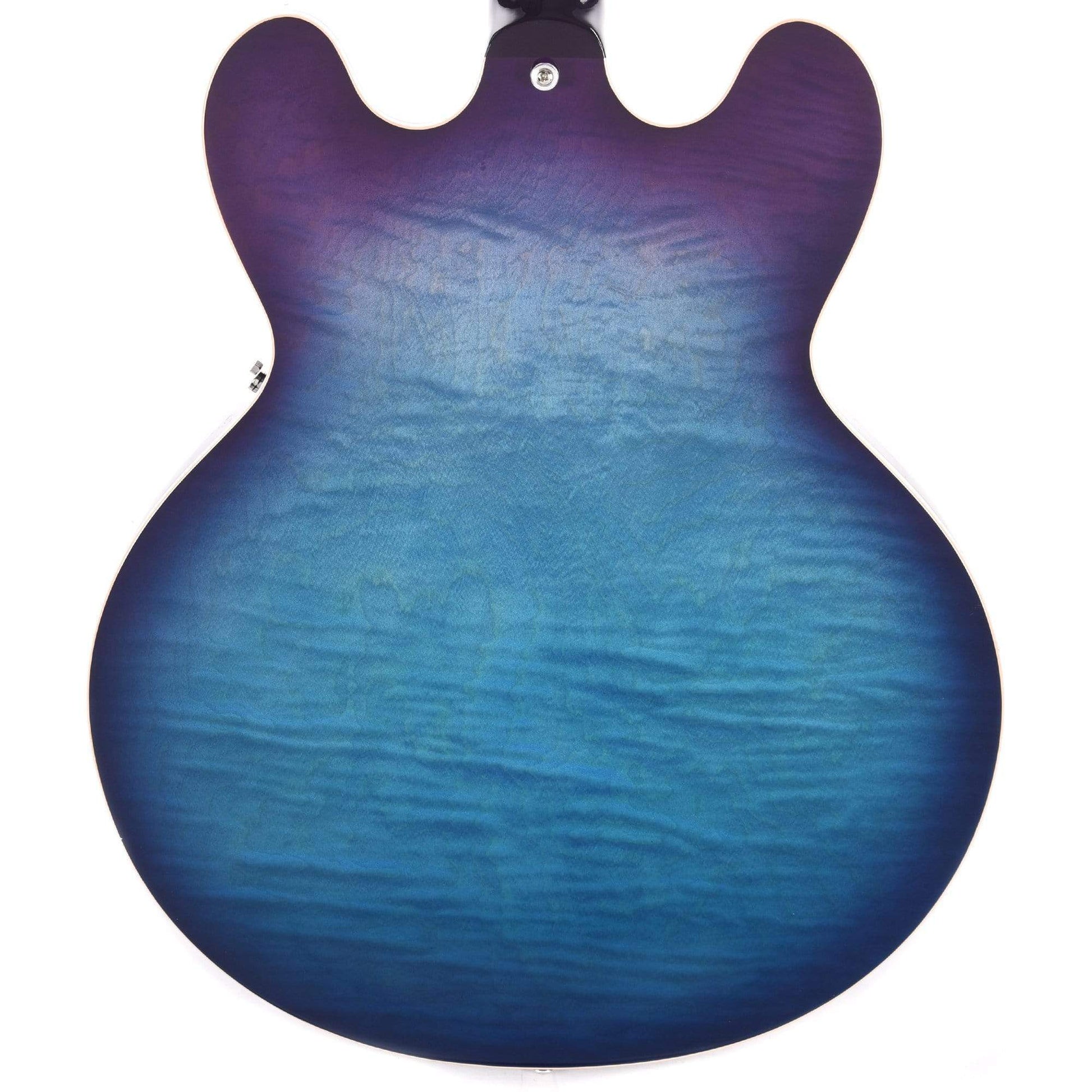 Gibson Memphis ES-335 Figured Blueberry Burst Electric Guitars / Semi-Hollow