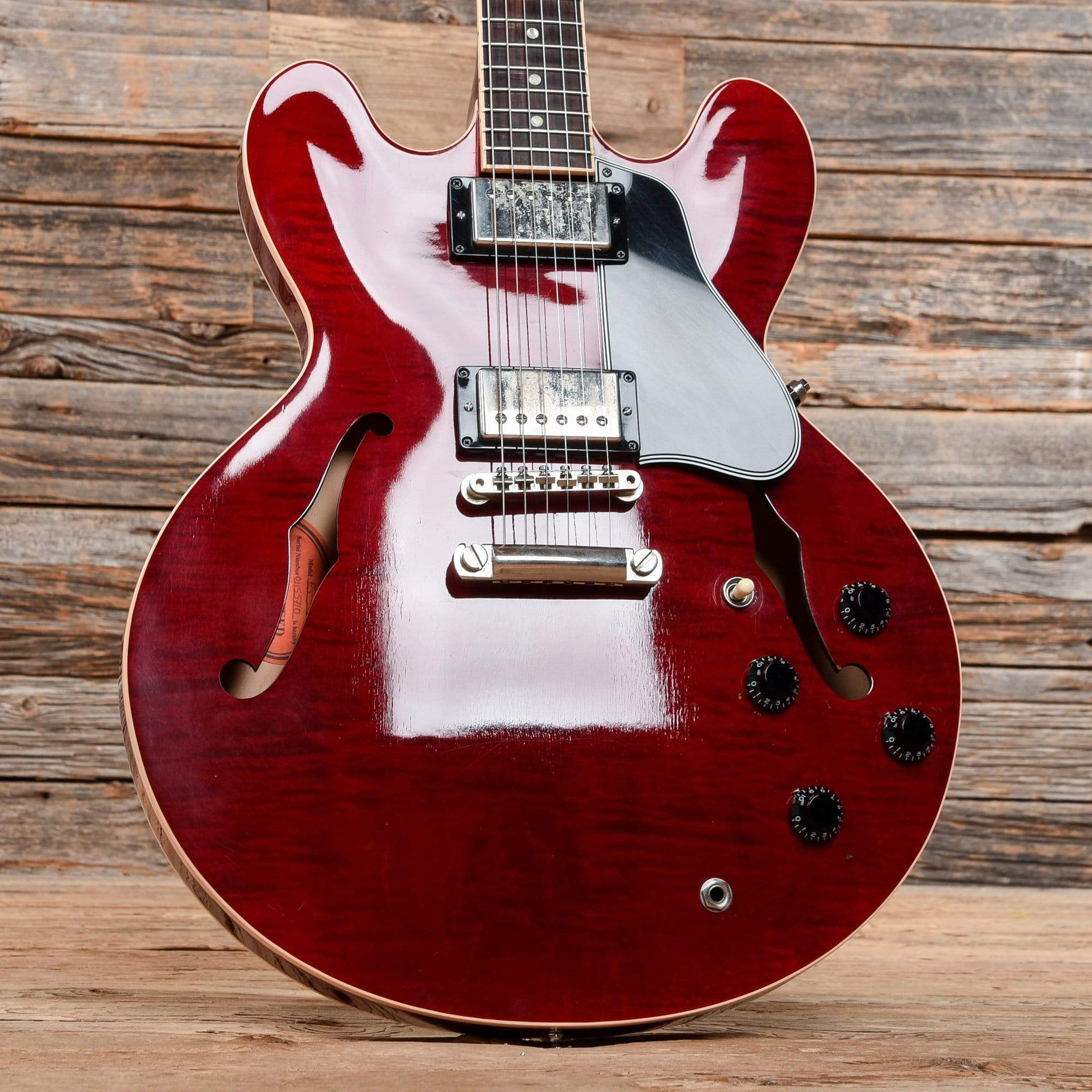 Gibson Memphis ES-335 Figured Cherry 2005 – Chicago Music Exchange