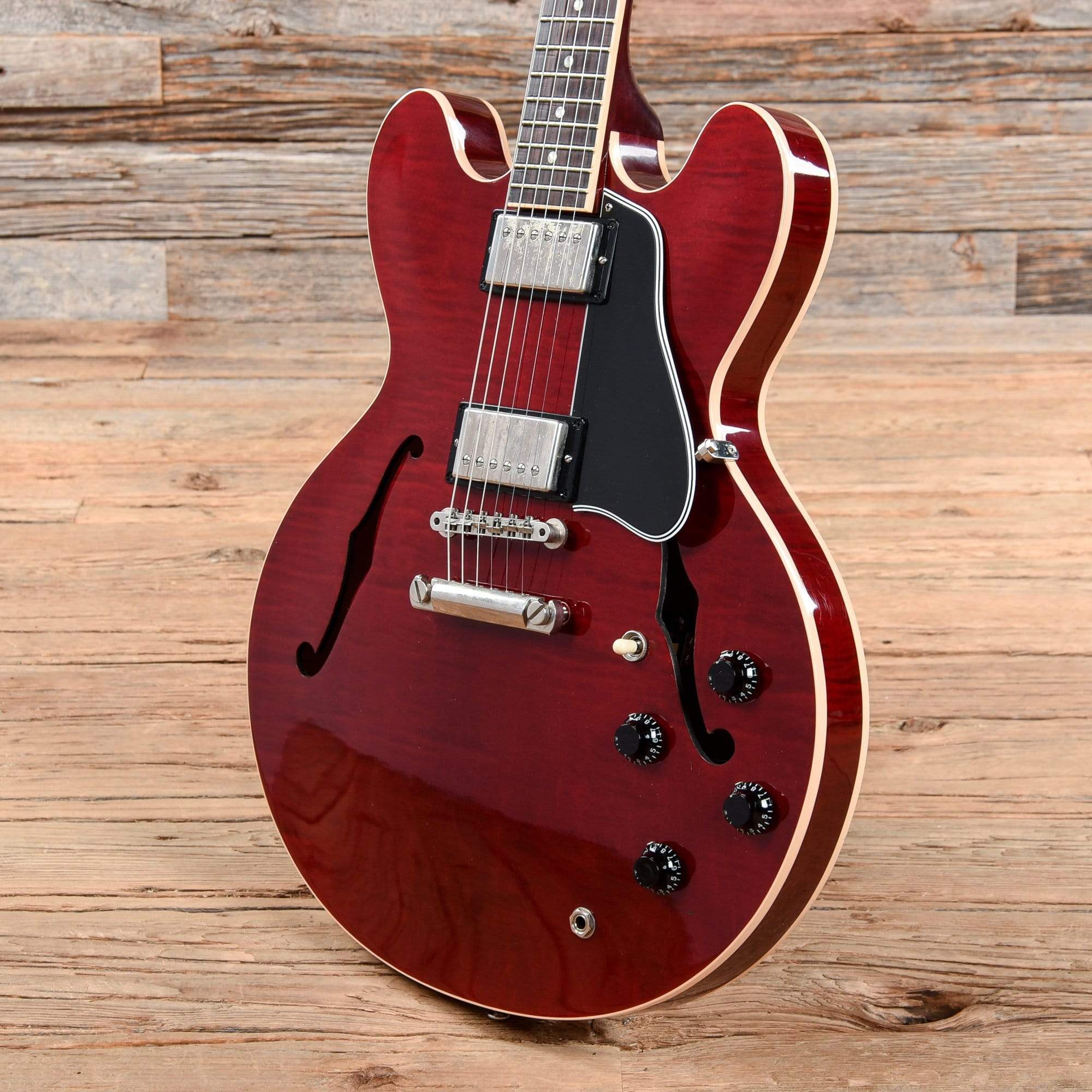 Gibson Memphis ES-335 Figured Cherry 2005 – Chicago Music Exchange