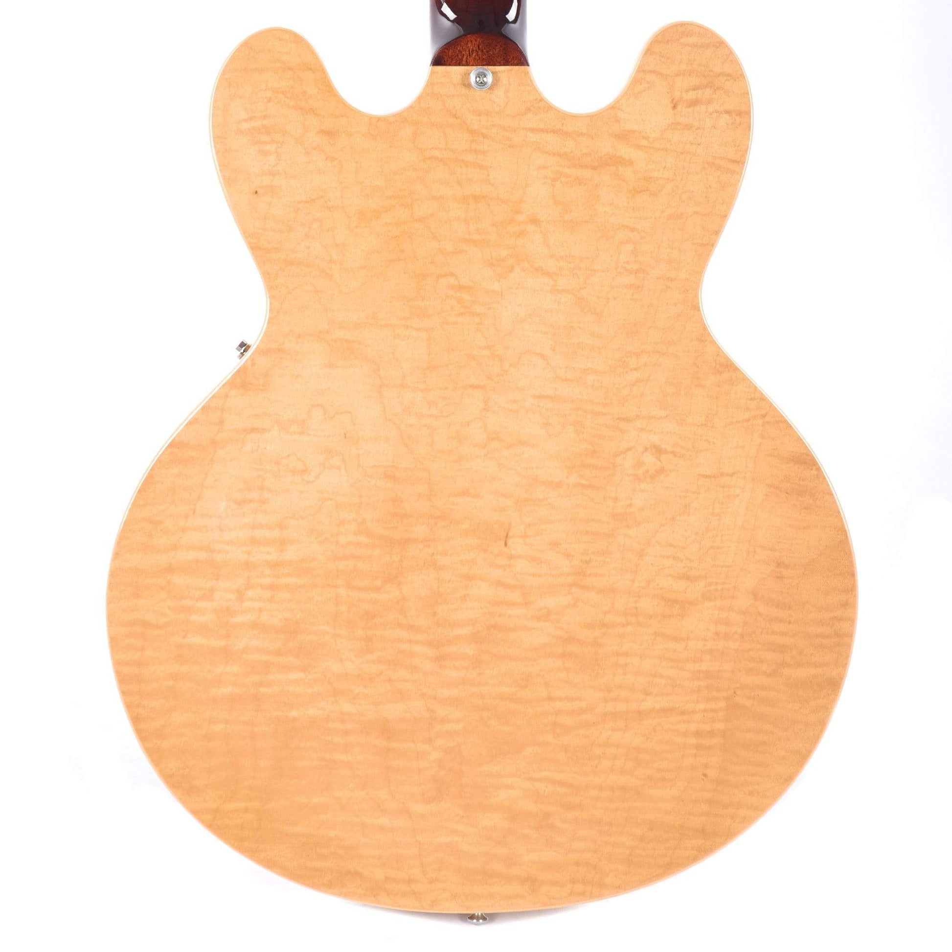 Gibson Memphis ES-335 Figured Dark Natural Electric Guitars / Semi-Hollow