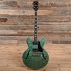 Gibson Memphis ES-335 Figured Green Electric Guitars / Semi-Hollow