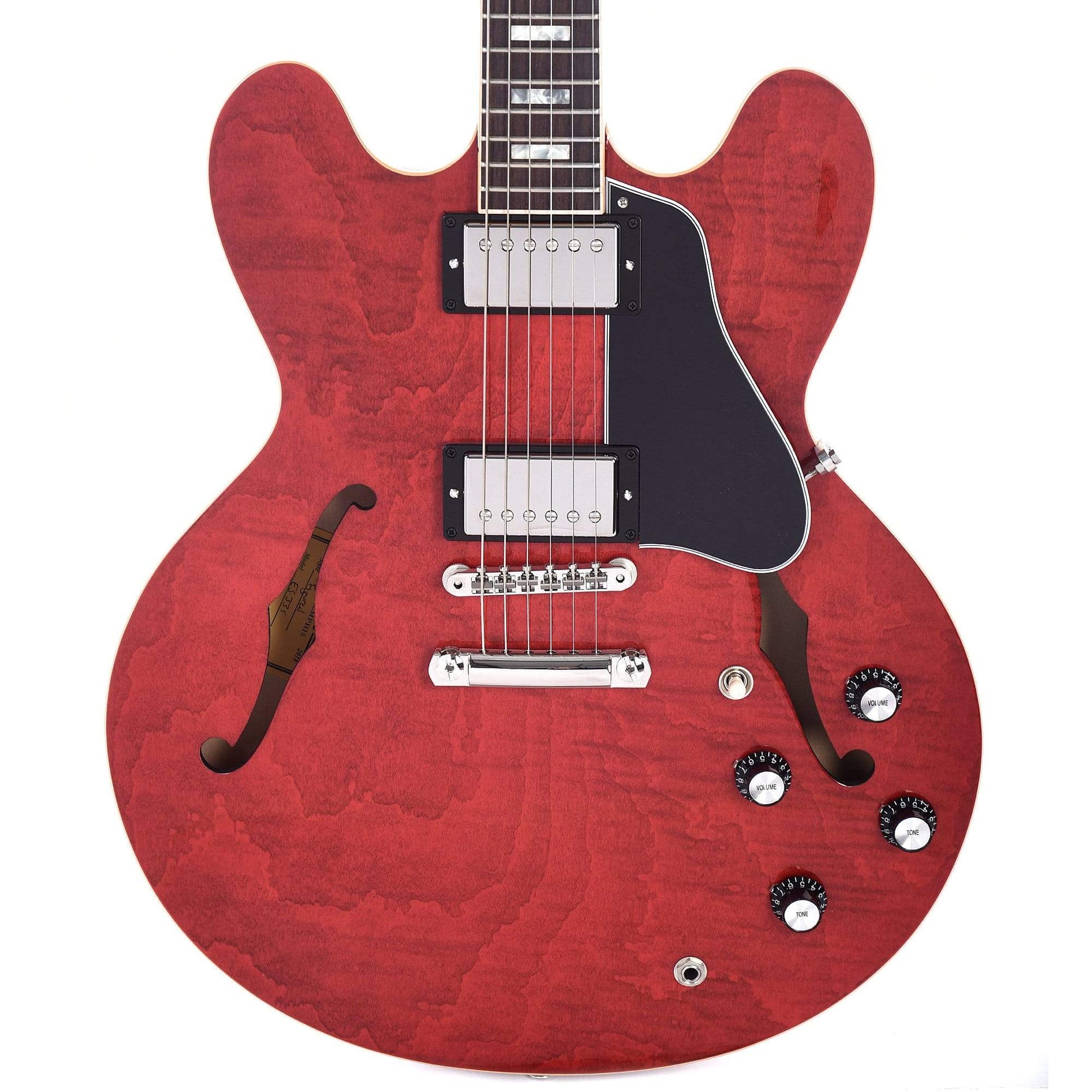 Gibson Memphis ES-335 Figured Sixties Cherry Electric Guitars / Semi-Hollow
