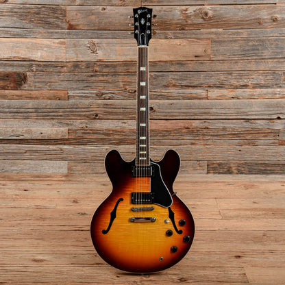 Gibson Memphis ES-335 Figured Sunset Burst 2015 Electric Guitars / Semi-Hollow