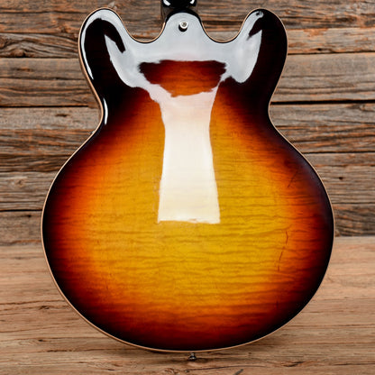 Gibson Memphis ES-335 Figured Sunset Burst 2015 Electric Guitars / Semi-Hollow