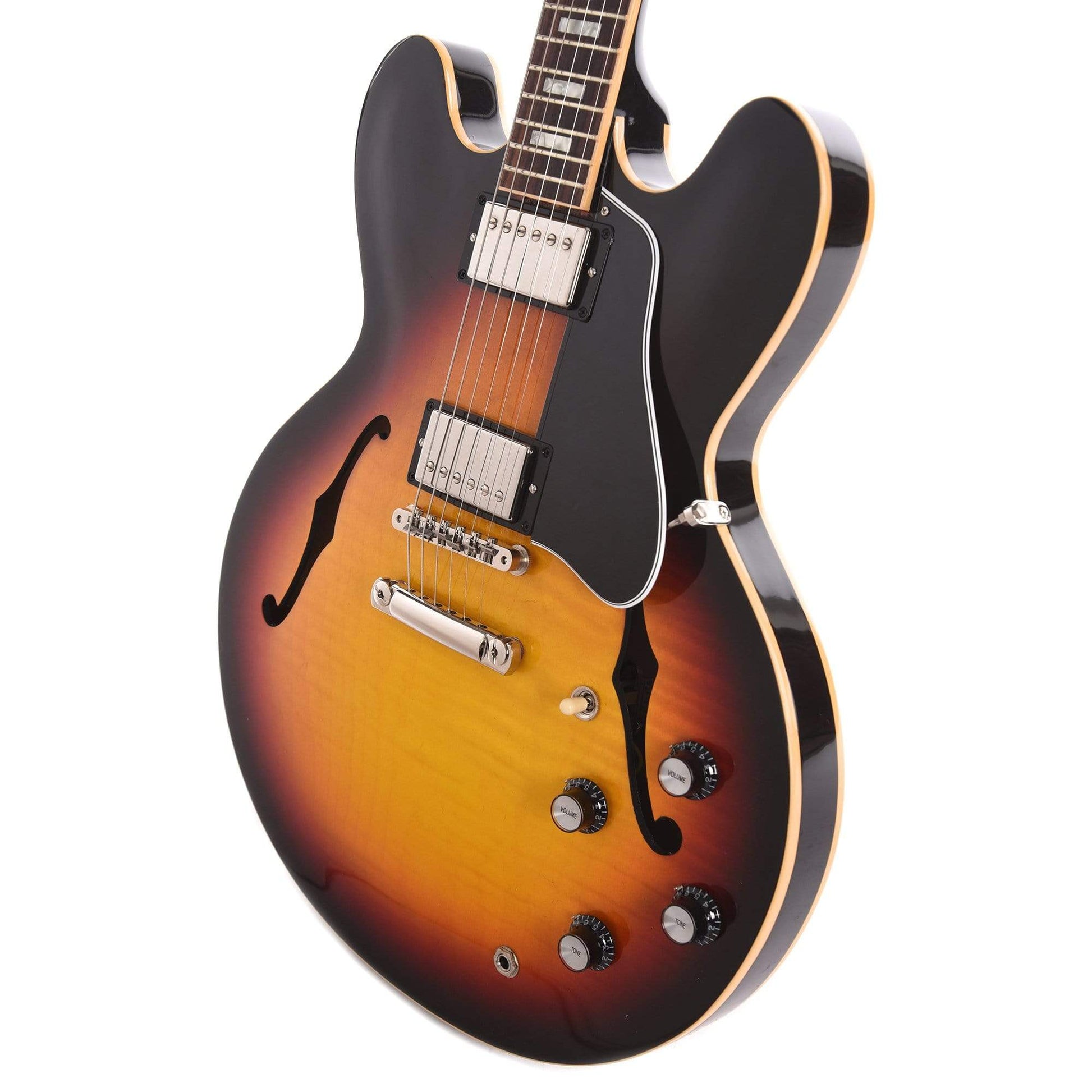 Gibson Memphis ES-335 Figured Sunset Burst Electric Guitars / Semi-Hollow