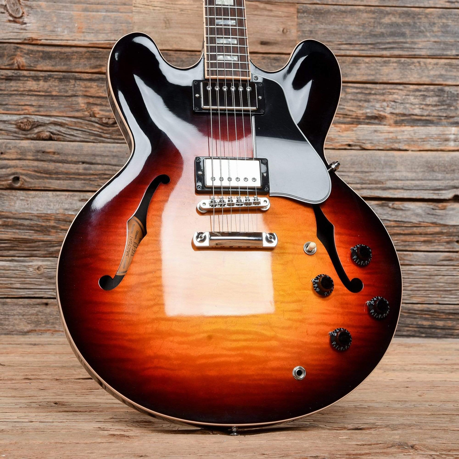 Gibson Memphis ES-335 Figured Triburst 2017 Electric Guitars / Semi-Hollow