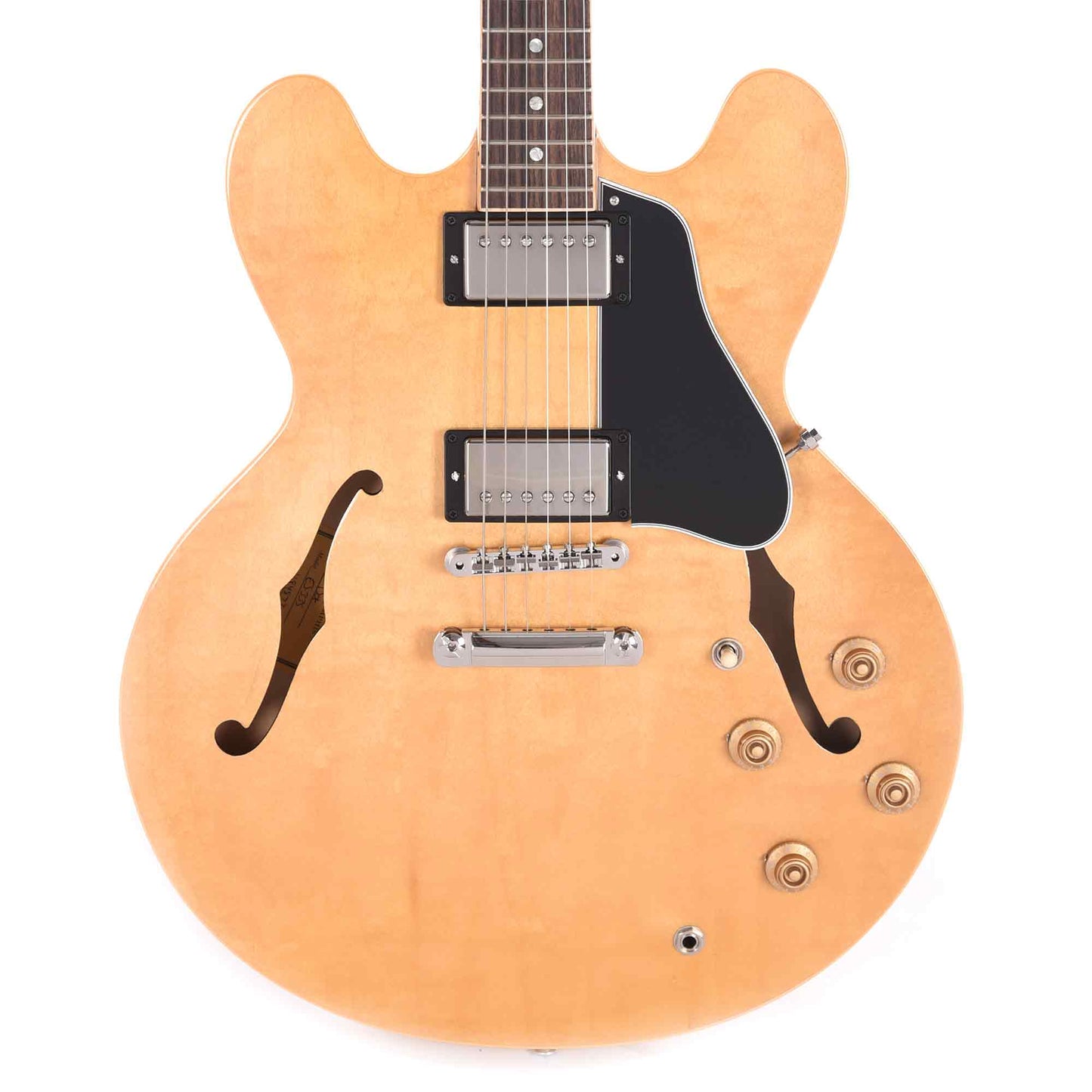 Gibson Memphis ES-335 Gloss Dark Natural Electric Guitars / Semi-Hollow