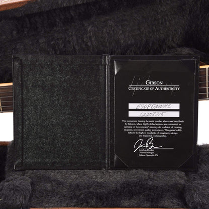 Gibson Memphis ES-335 Gloss Dark Natural Electric Guitars / Semi-Hollow