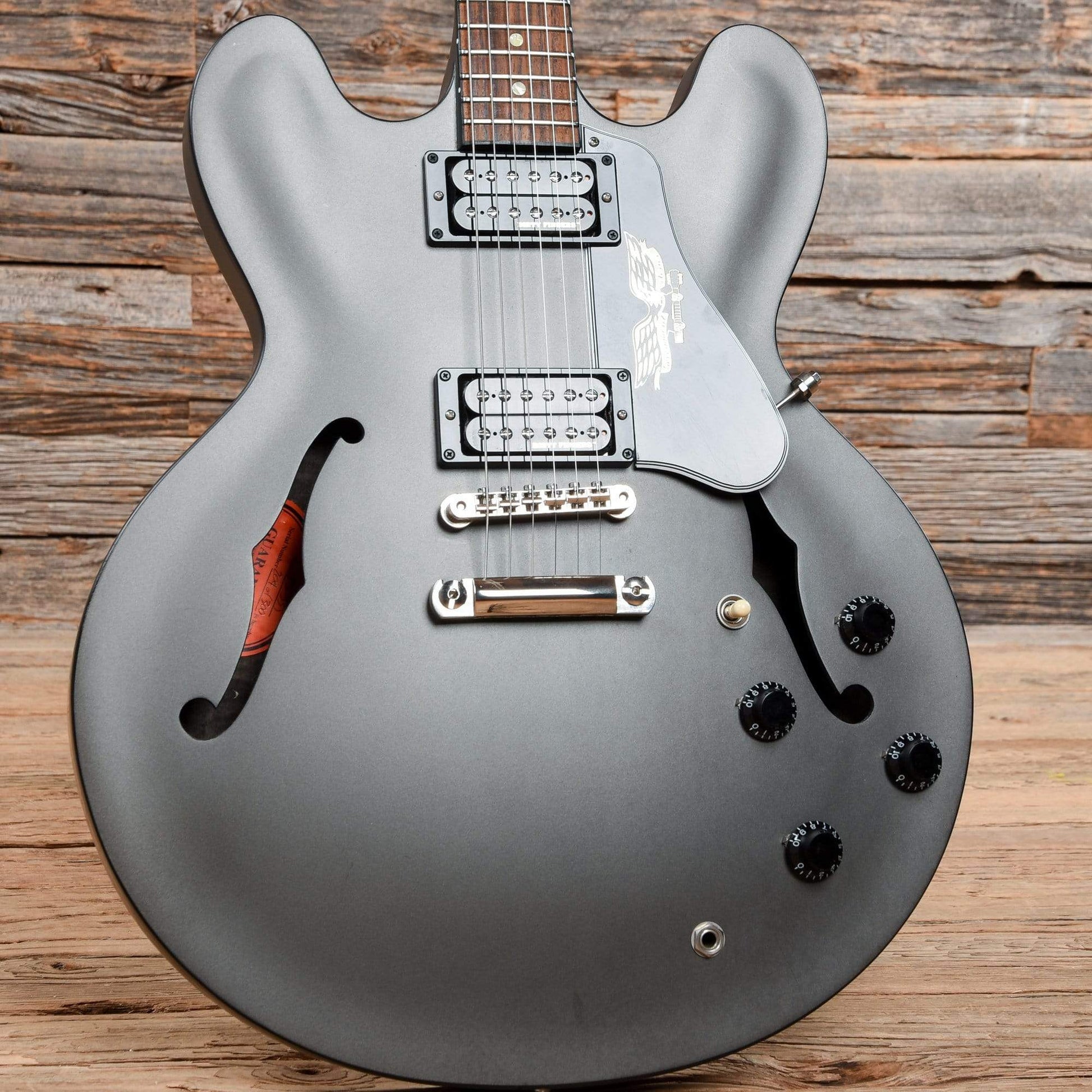 Gibson Memphis ES-335 Government Series Gunmetal Grey 2015 Electric Guitars / Semi-Hollow