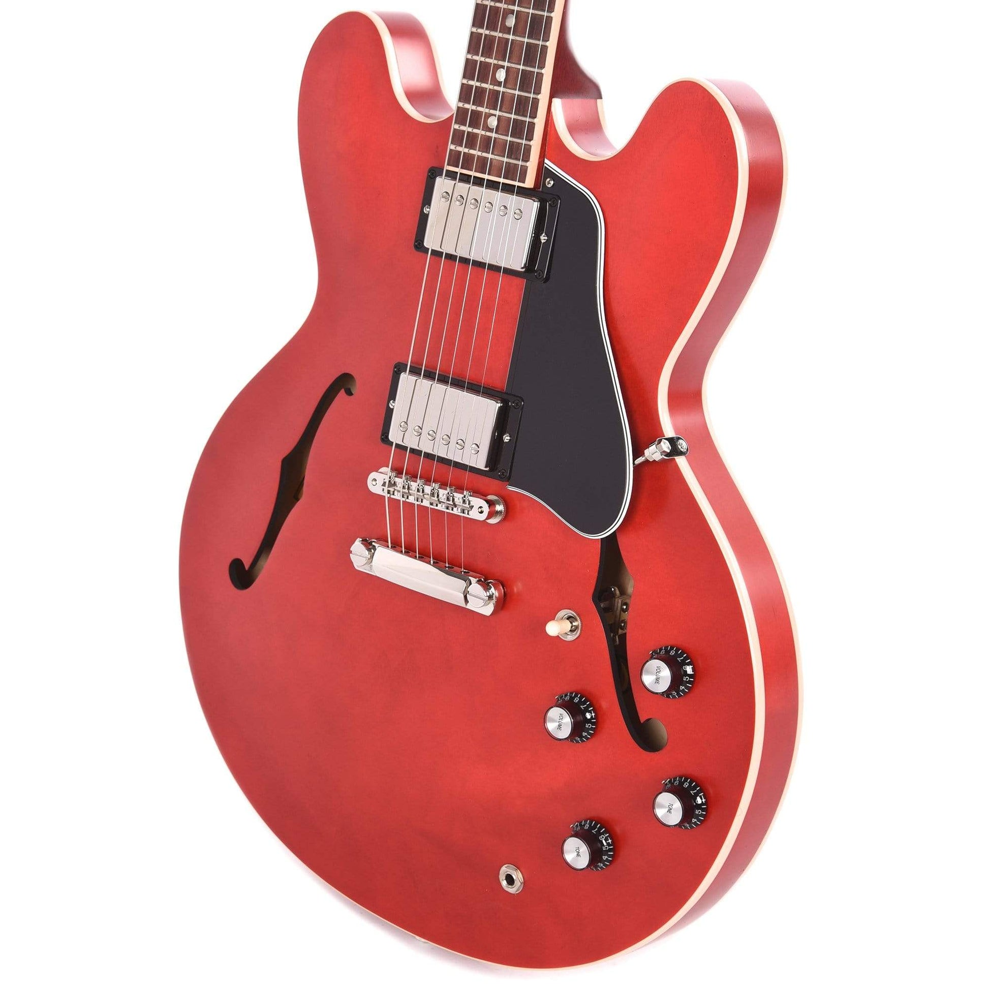 Gibson Memphis ES-335 Satin Faded Cherry Electric Guitars / Semi-Hollow