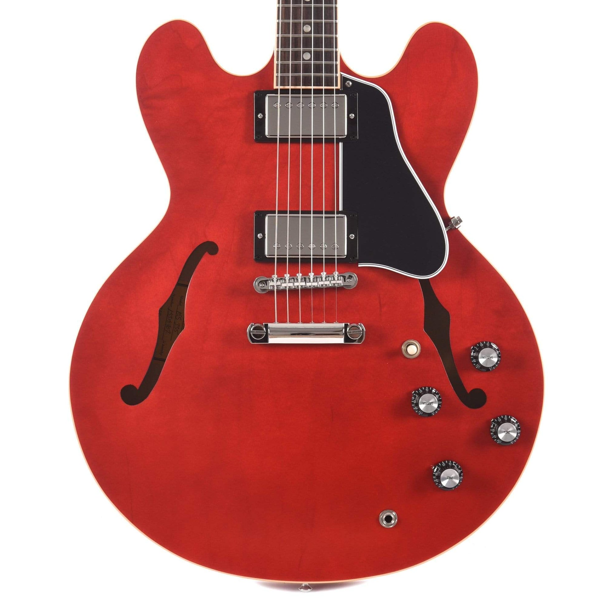 Gibson Memphis ES-335 Satin Faded Cherry Electric Guitars / Semi-Hollow
