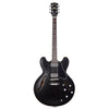 Gibson Memphis ES-335 Satin Trans Black Electric Guitars / Semi-Hollow