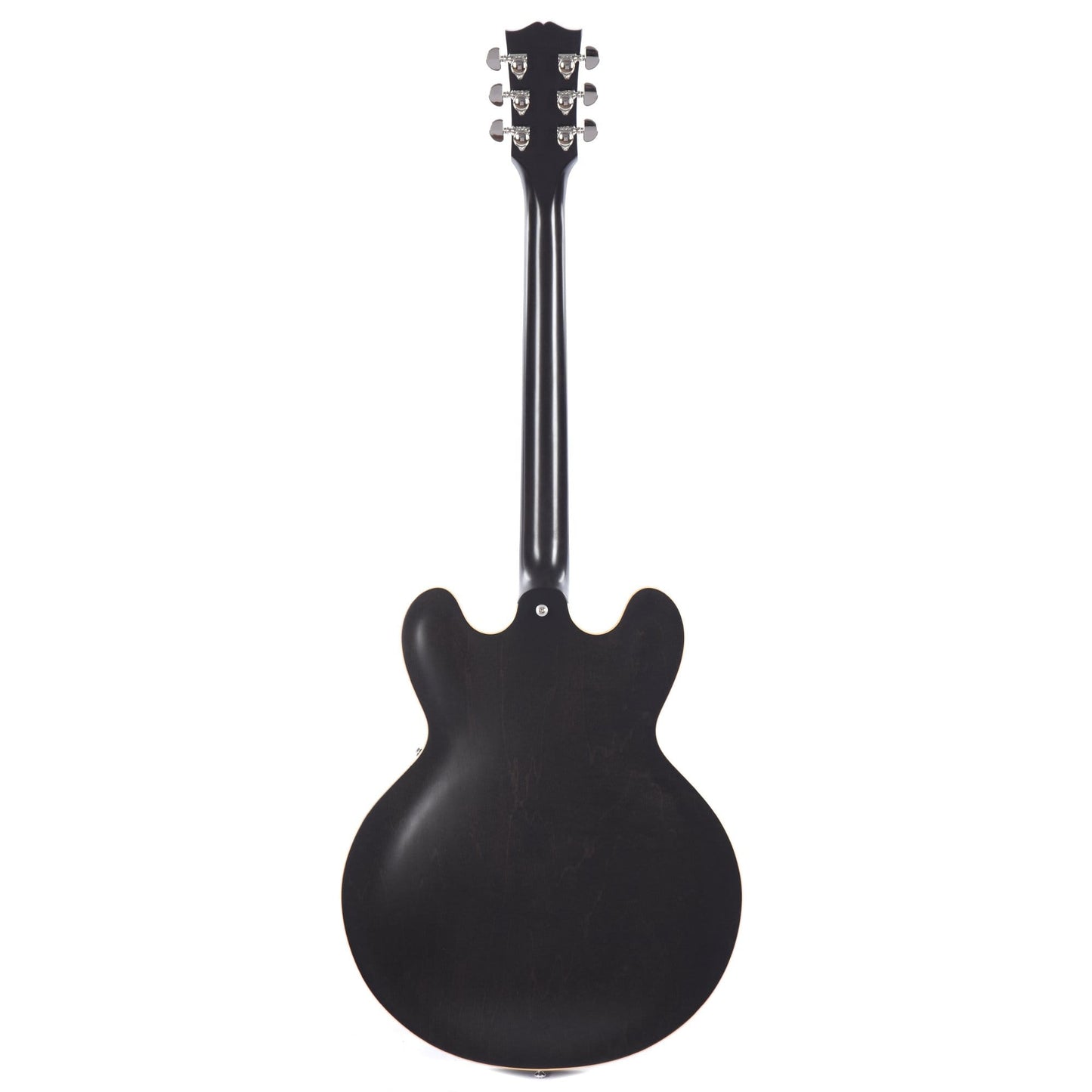 Gibson Memphis ES-335 Satin Trans Black Electric Guitars / Semi-Hollow