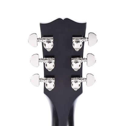 Gibson Memphis ES-335 Satin Trans Black Electric Guitars / Semi-Hollow