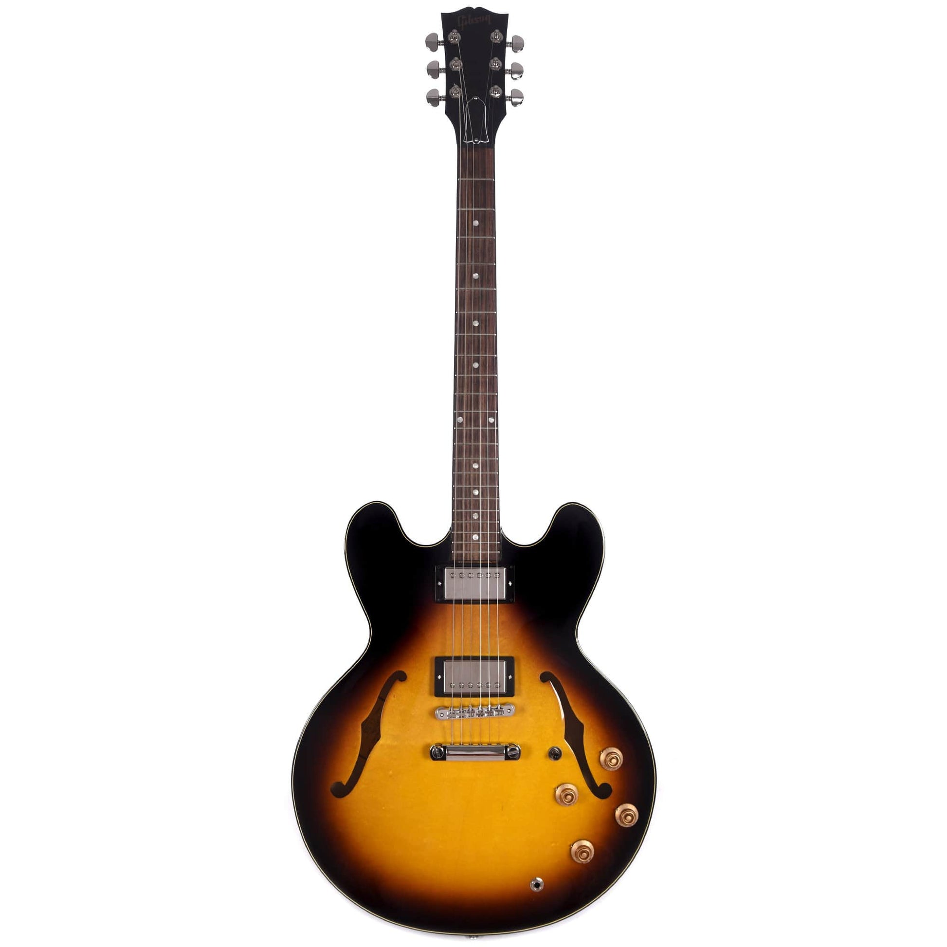 Gibson Memphis ES-335 Studio Vintage Burst Electric Guitars / Semi-Hollow