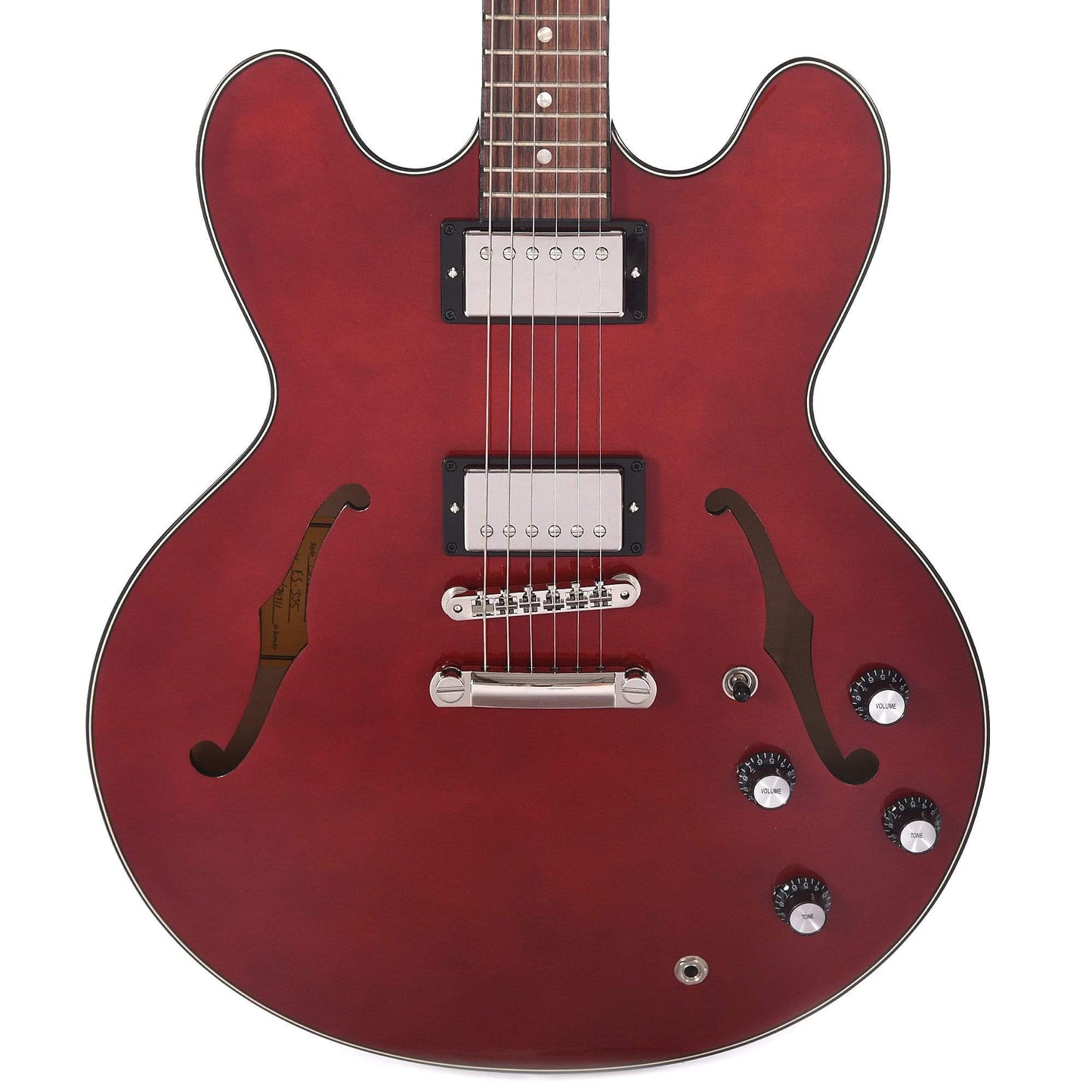 Gibson Memphis ES-335 Studio Wine Red Electric Guitars / Semi-Hollow