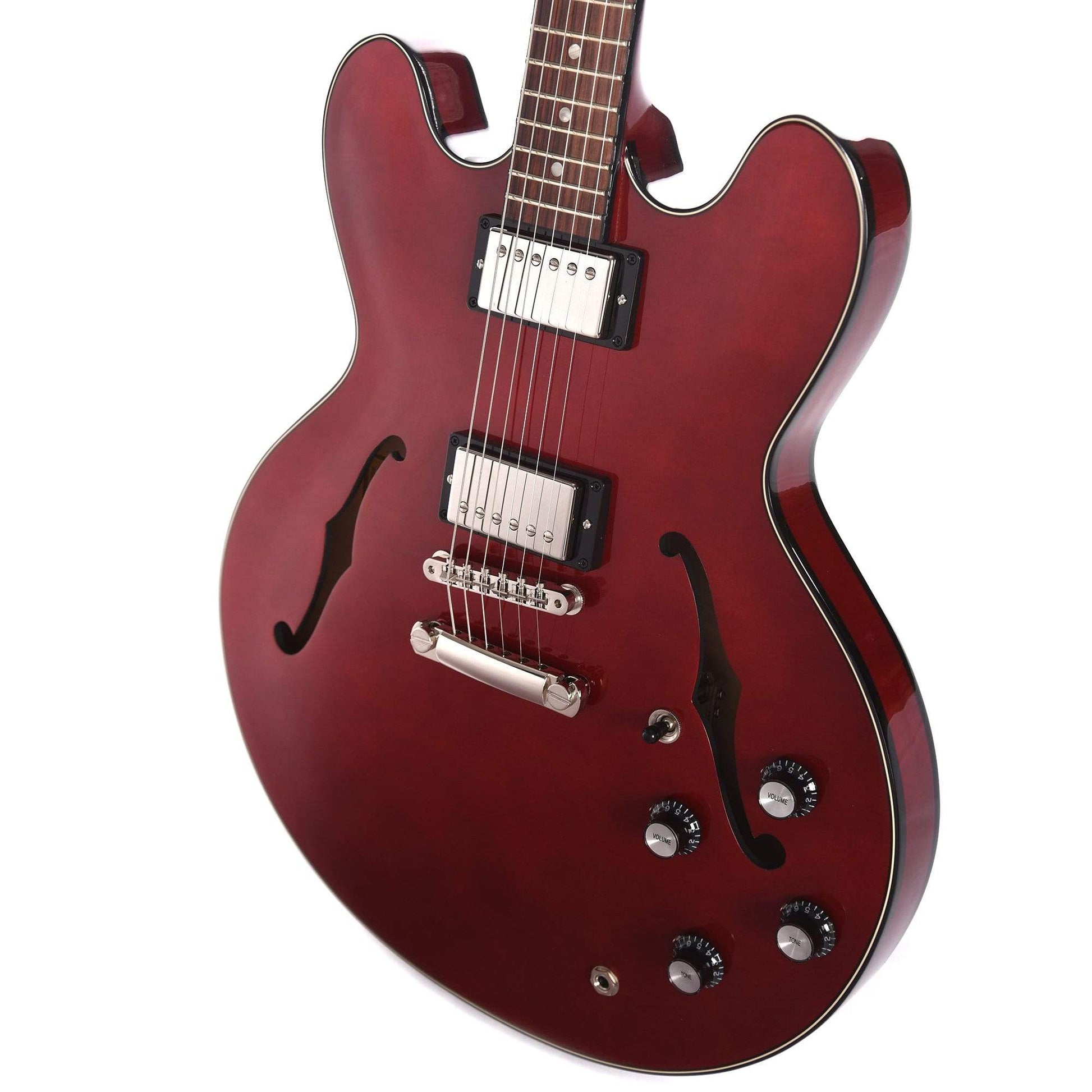 Gibson Memphis ES-335 Studio Wine Red Electric Guitars / Semi-Hollow