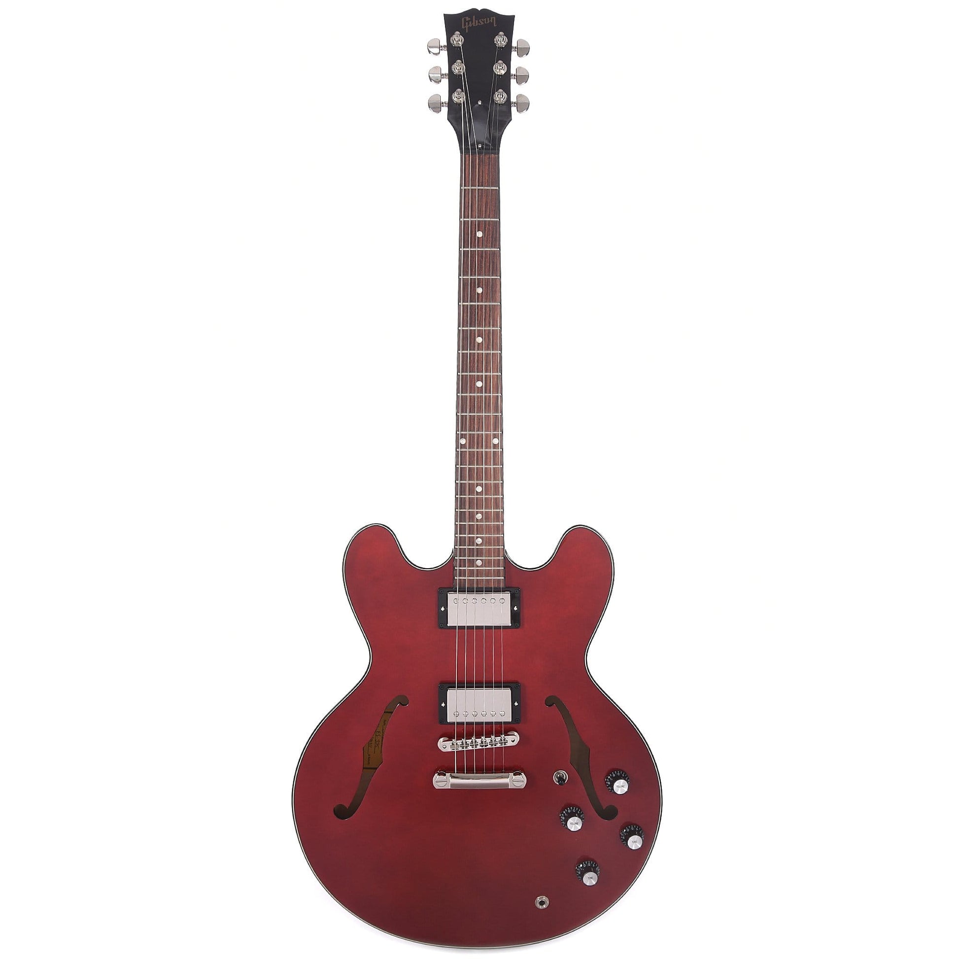 Gibson Memphis ES-335 Studio Wine Red Electric Guitars / Semi-Hollow